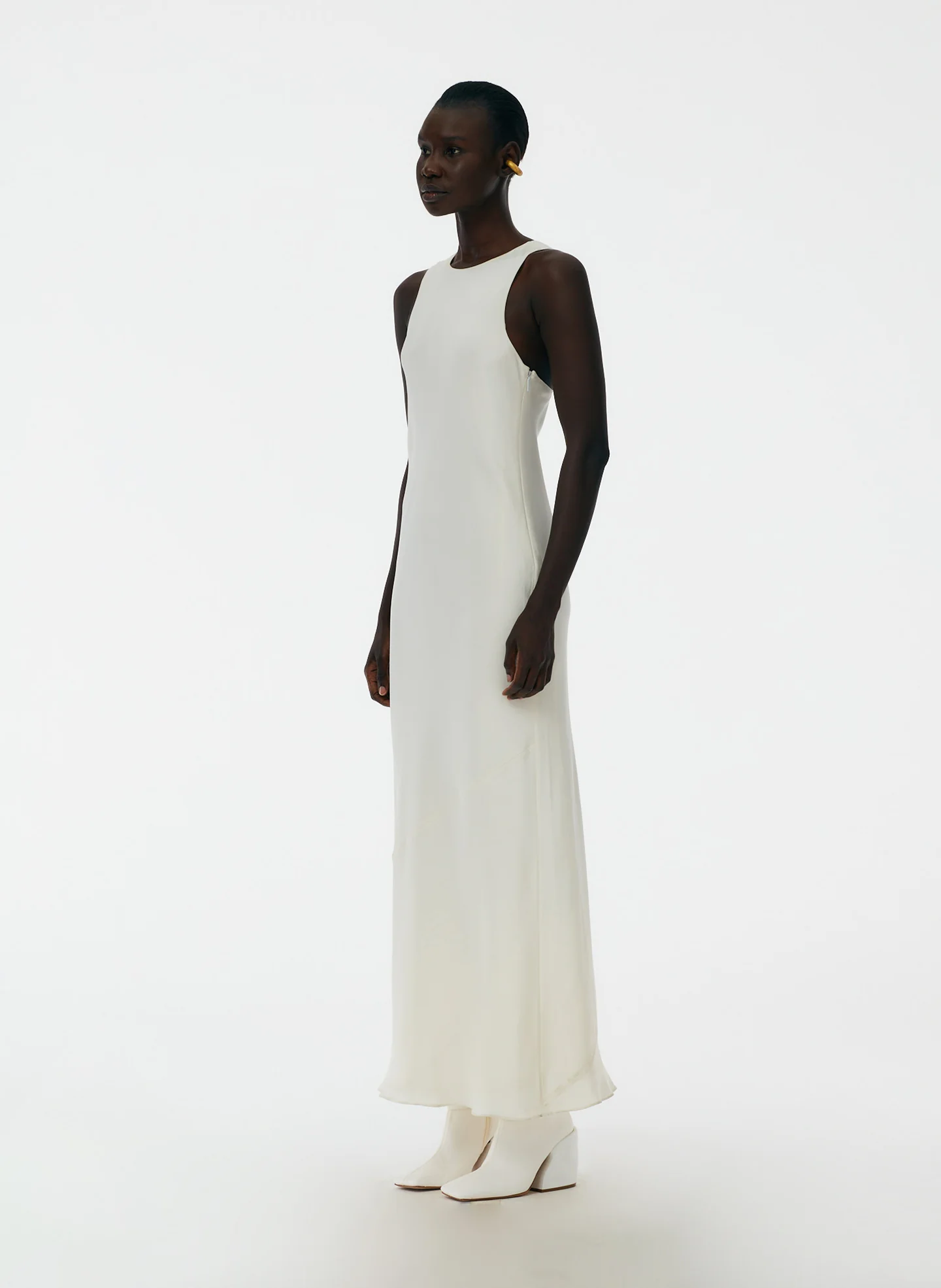 4-Ply Silk Bias Dress - Image 3