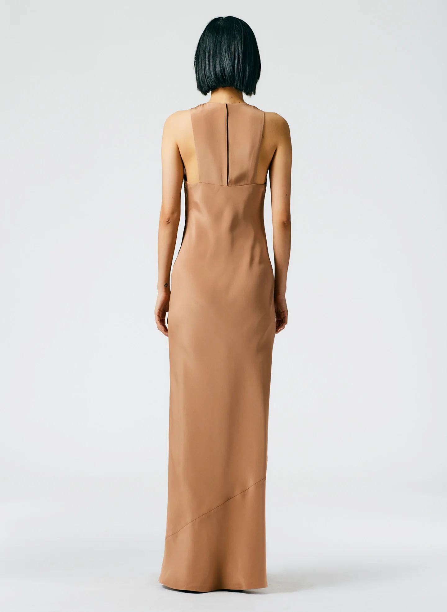 4-Ply Silk Bias Dress - Image 5