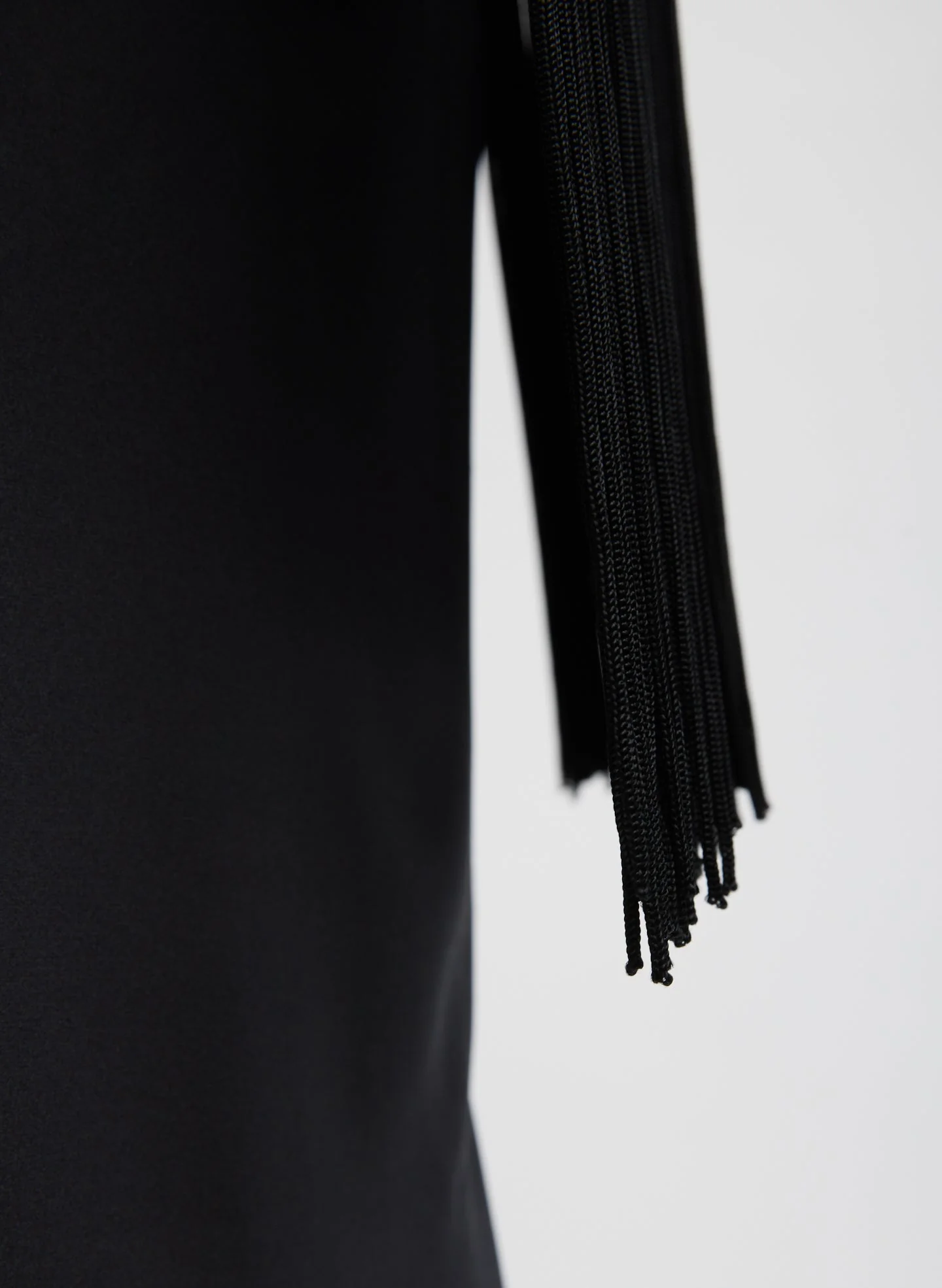 4-Ply Silk Fringed Dress - Image 7