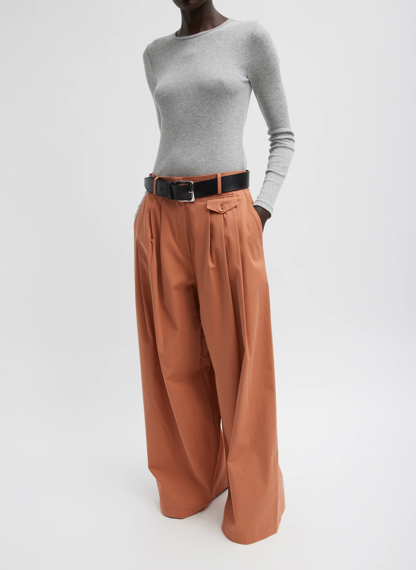 Bio Twill Triple Pleat Pant - Image 7