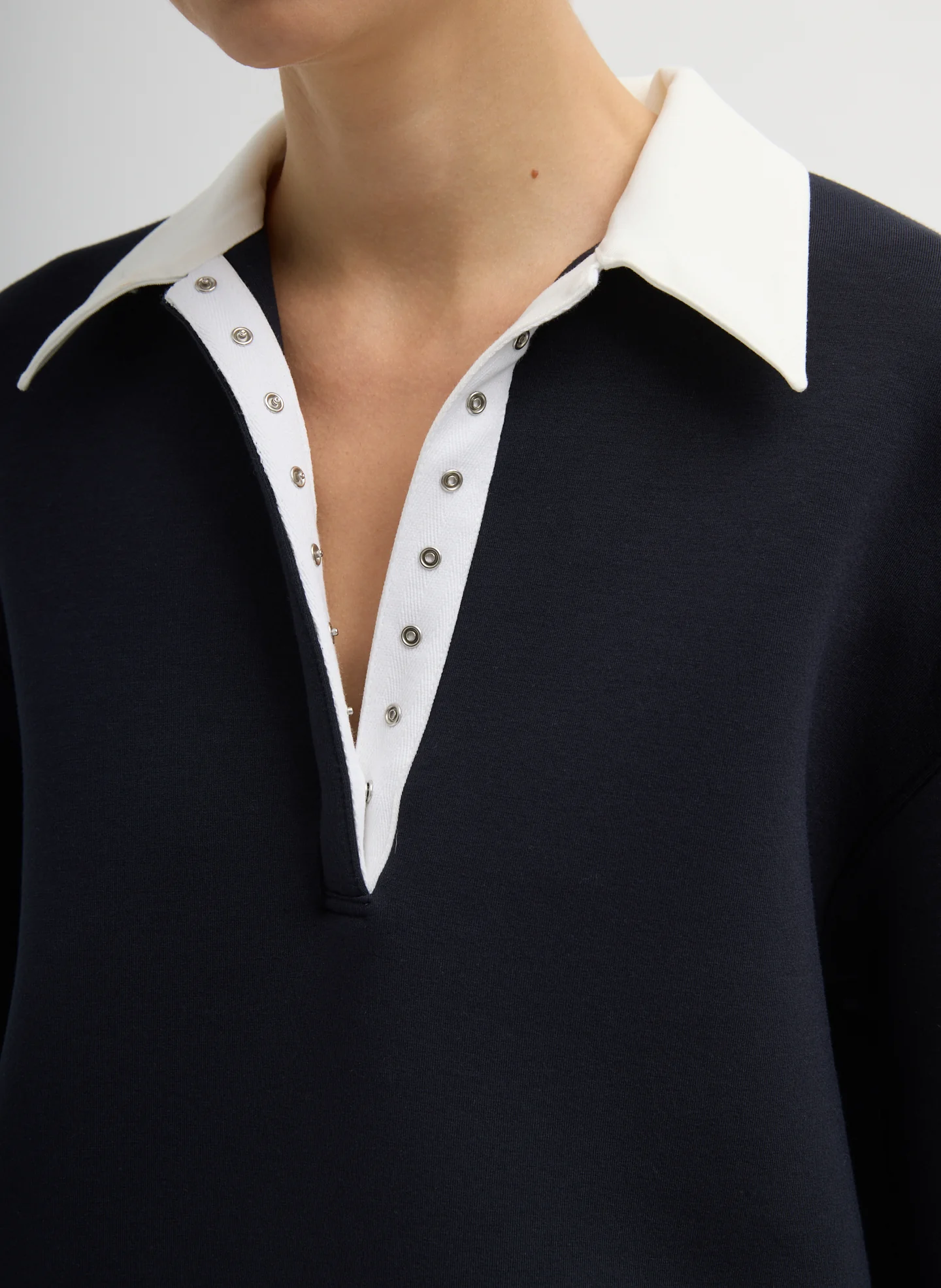 Bonded Viscose Sculpted Polo - Image 8