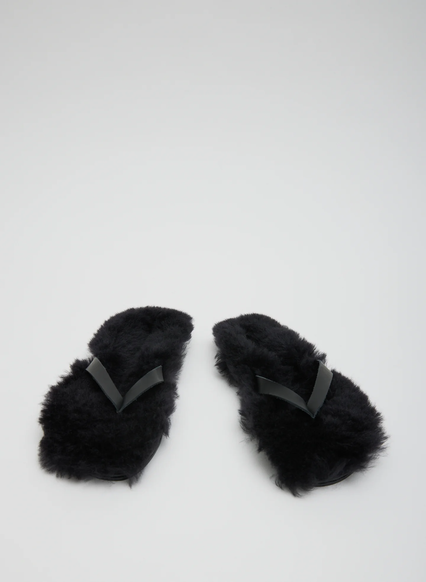 Bryan Shearling Flip Flop - Image 4