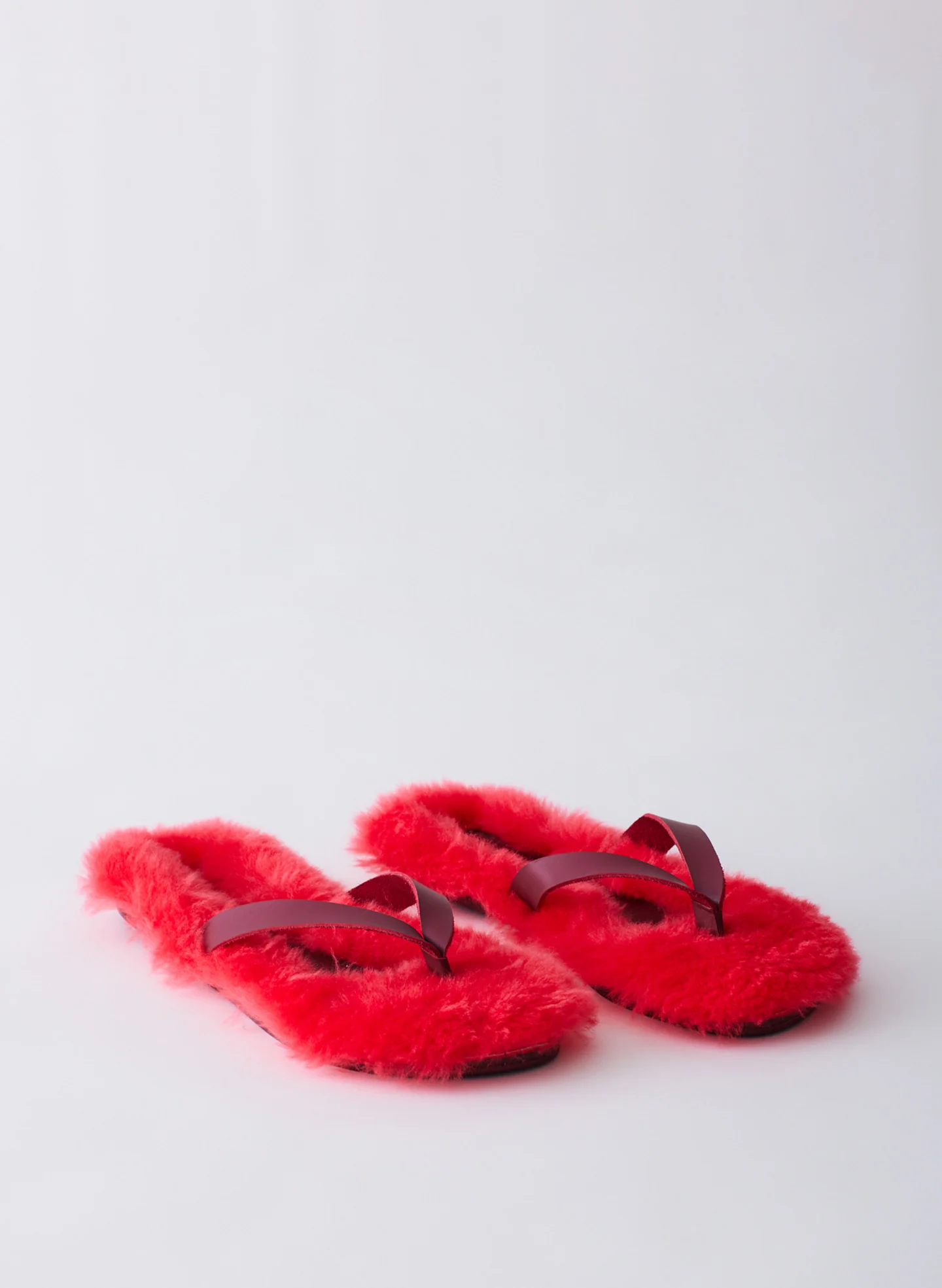 Bryan Shearling Flip Flop - Image 3