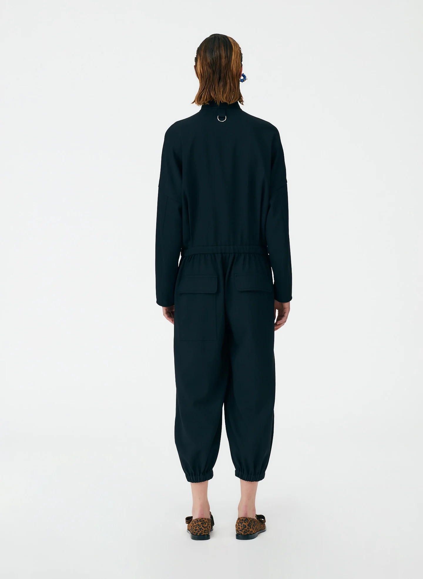 Chalky Drape Zip Up Jumpsuit - Image 11