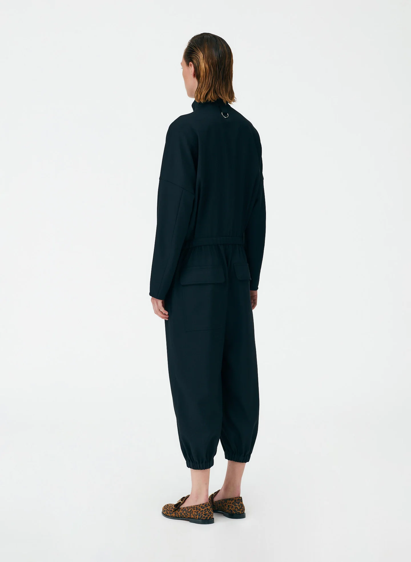 Chalky Drape Zip Up Jumpsuit - Image 12