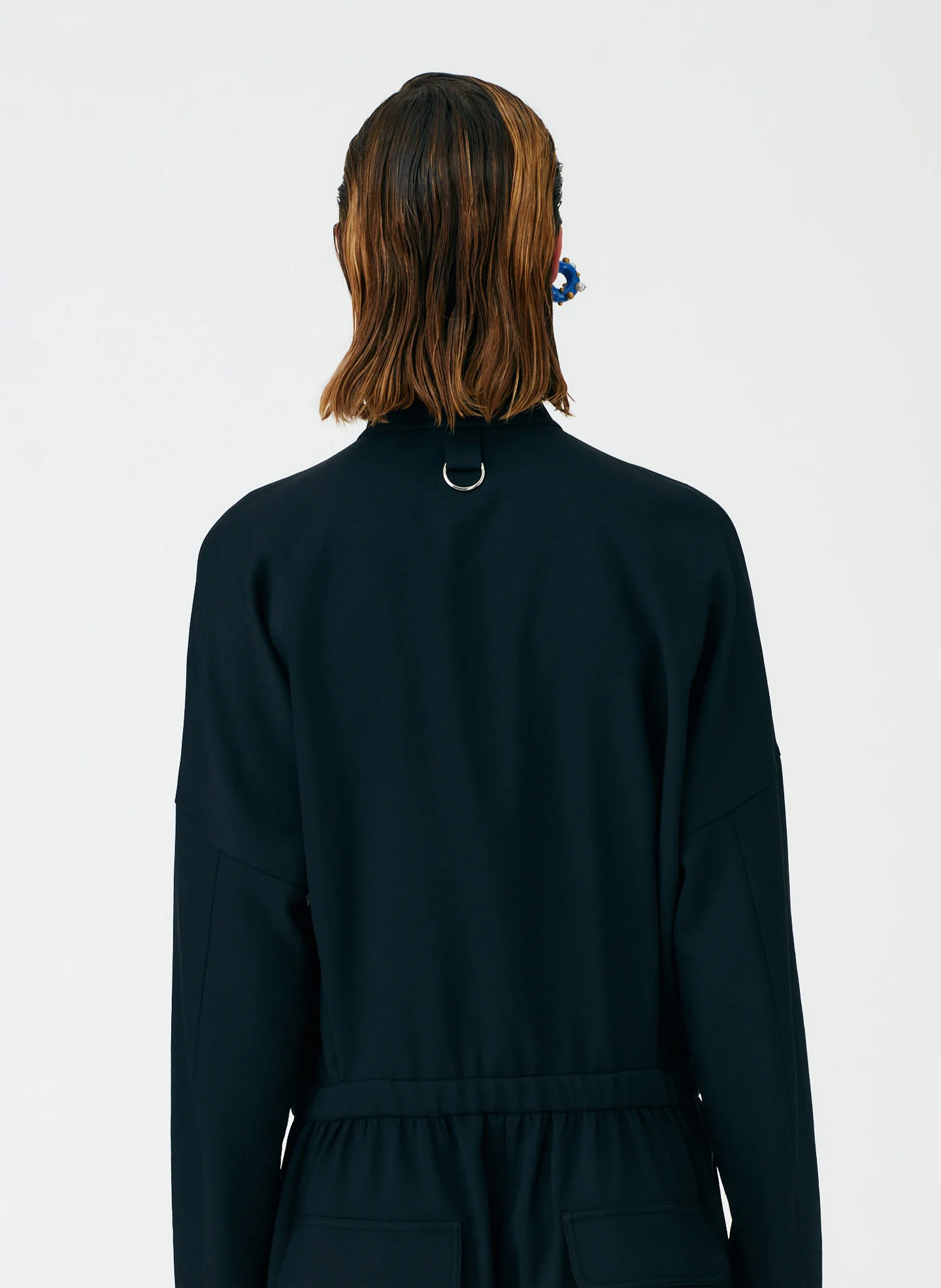 Chalky Drape Zip Up Jumpsuit - Image 13