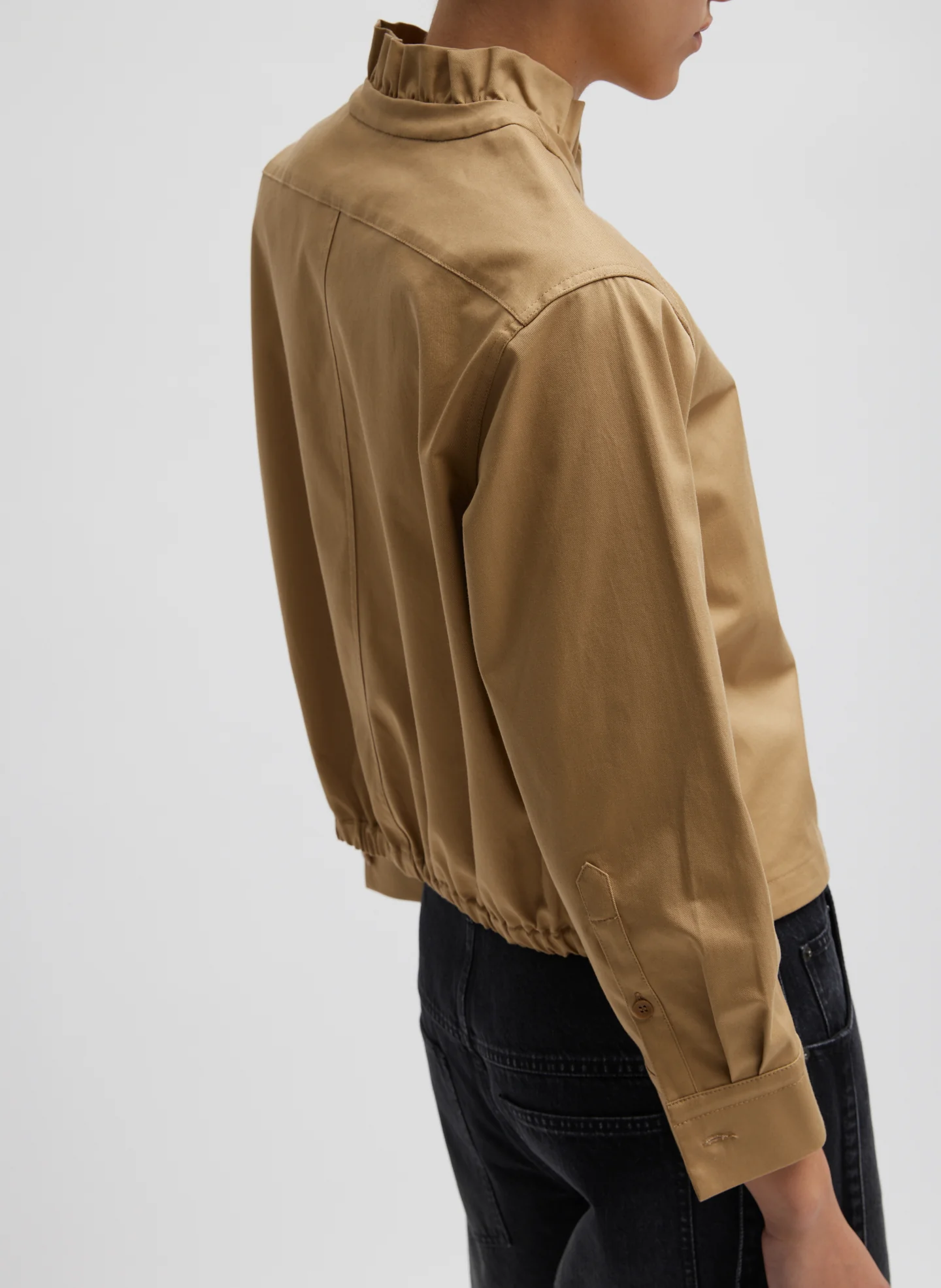 Chino Holly Bracelet Sleeve Shirt - Image 3