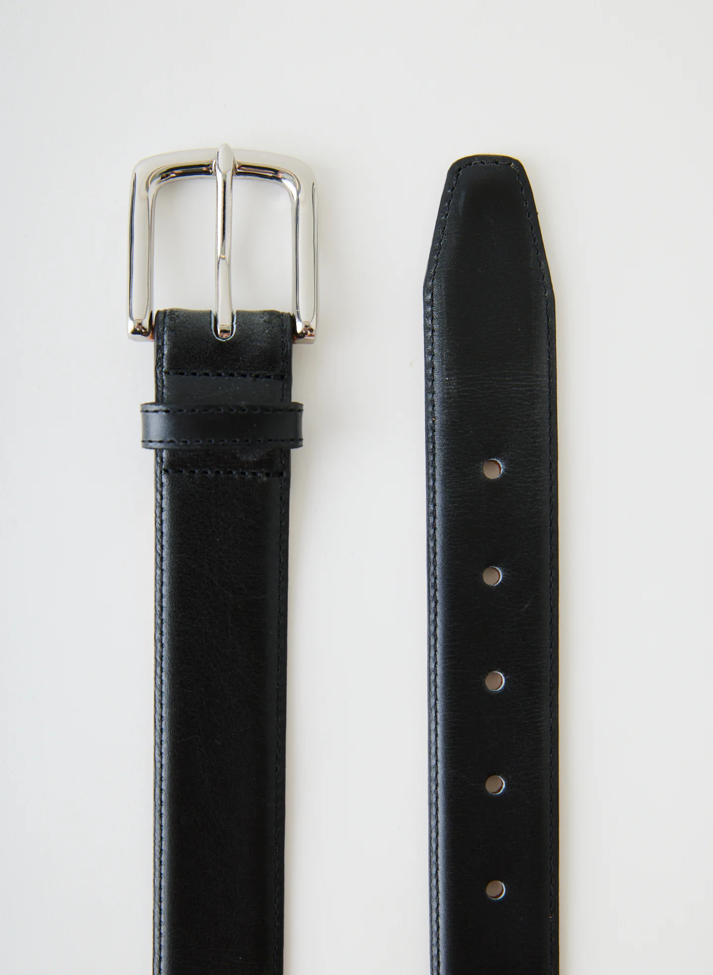 Classic Men's Leather Belt - Image 3