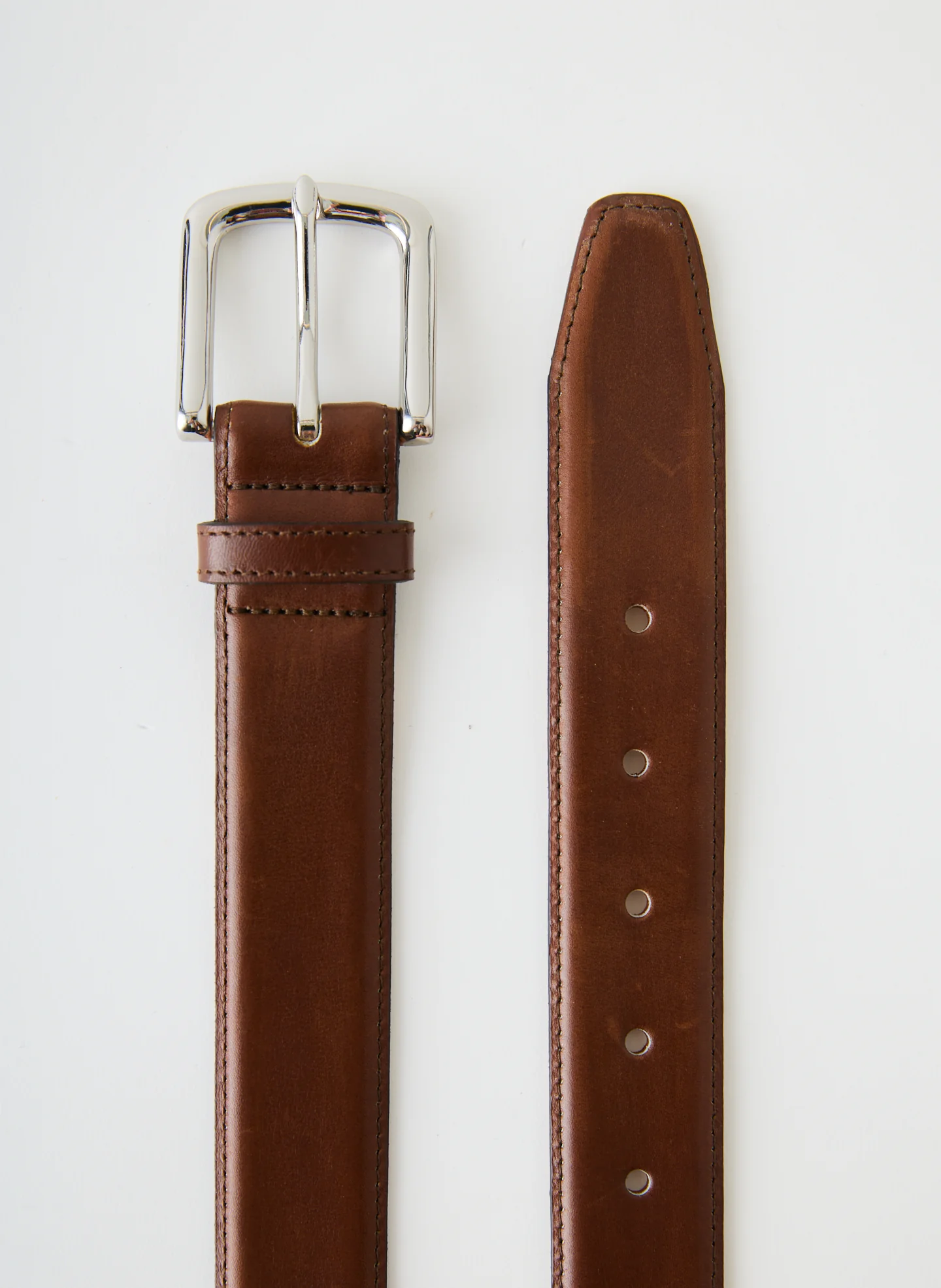 Classic Men's Leather Belt - Image 3