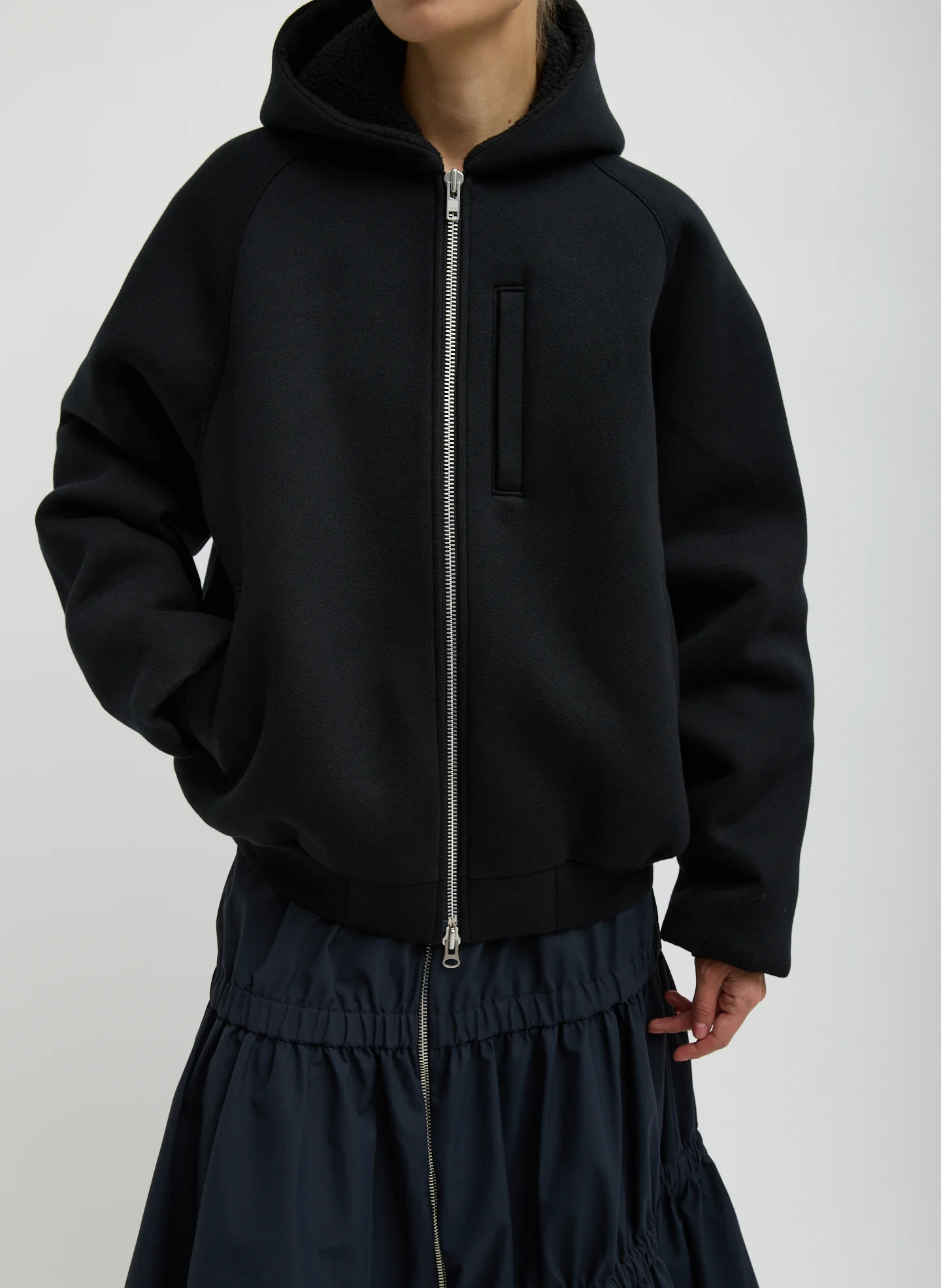 Compact Tech French Terry Zip Up Hoodie