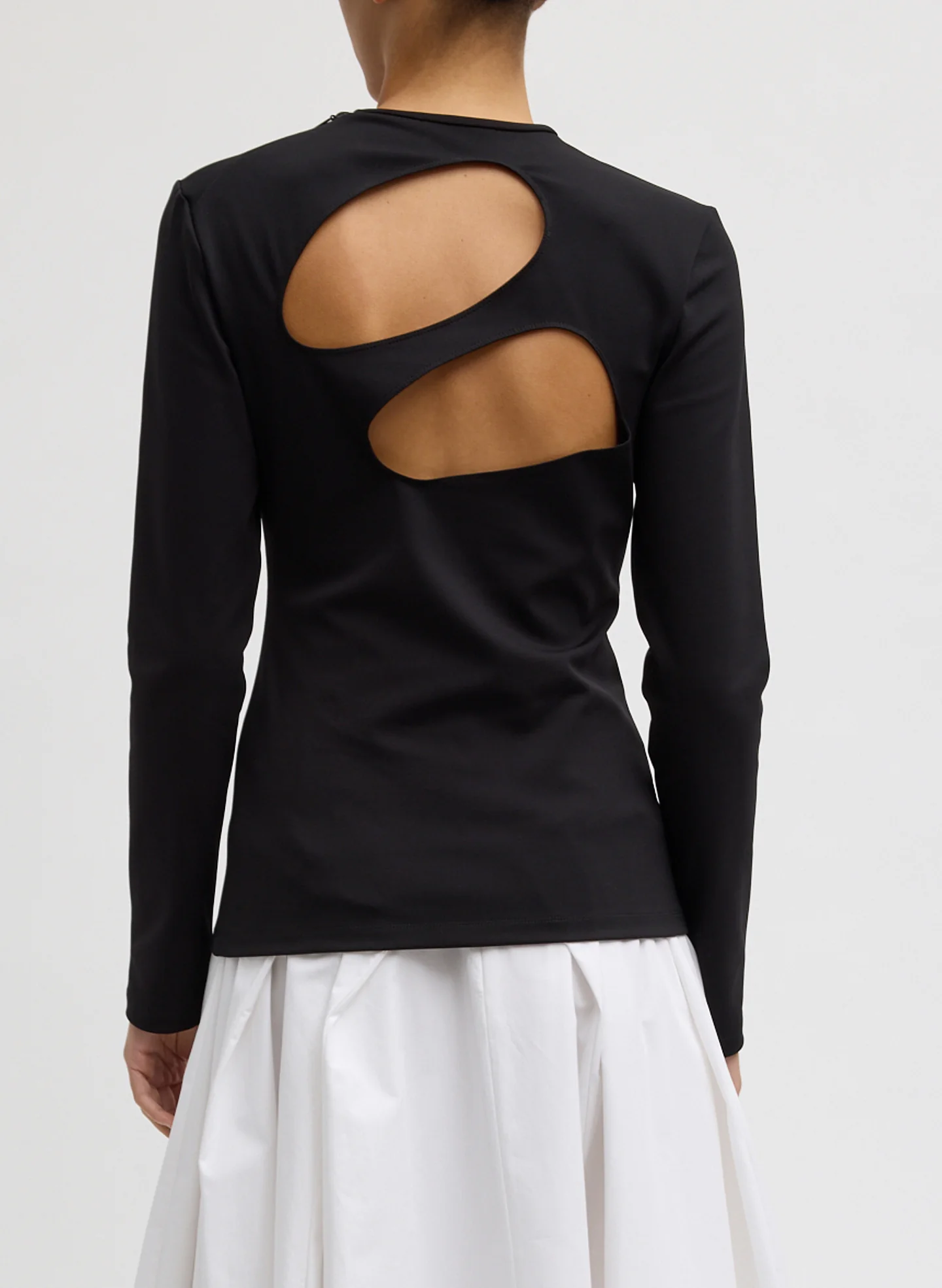 Compact Ultra Stretch Cut Out Back Top - Image 3