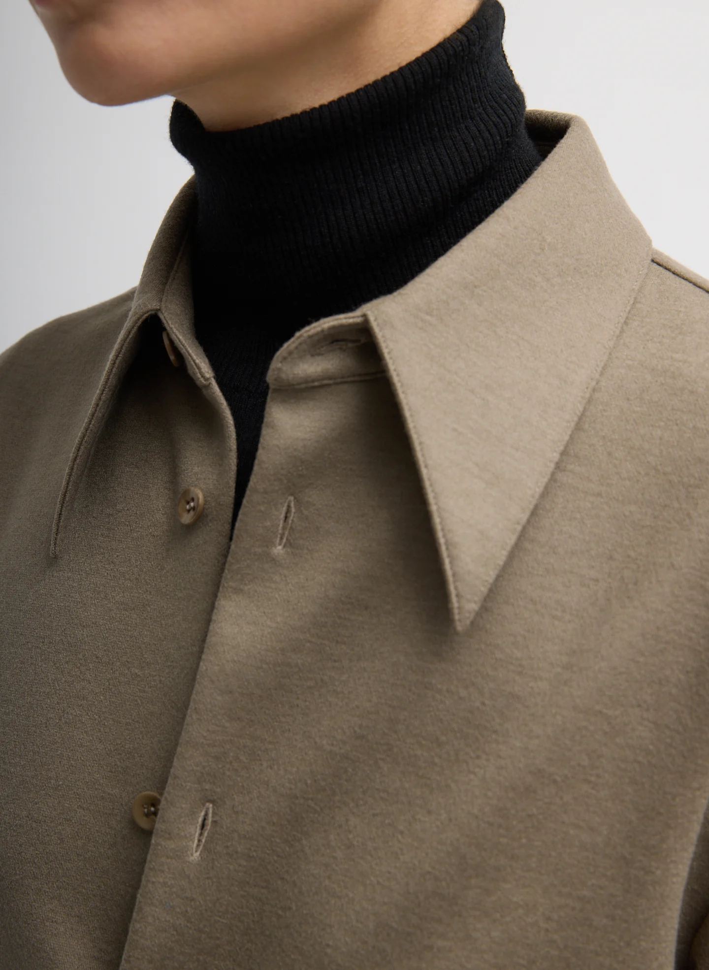 Double Knit Classic Men's Shirt - Image 7