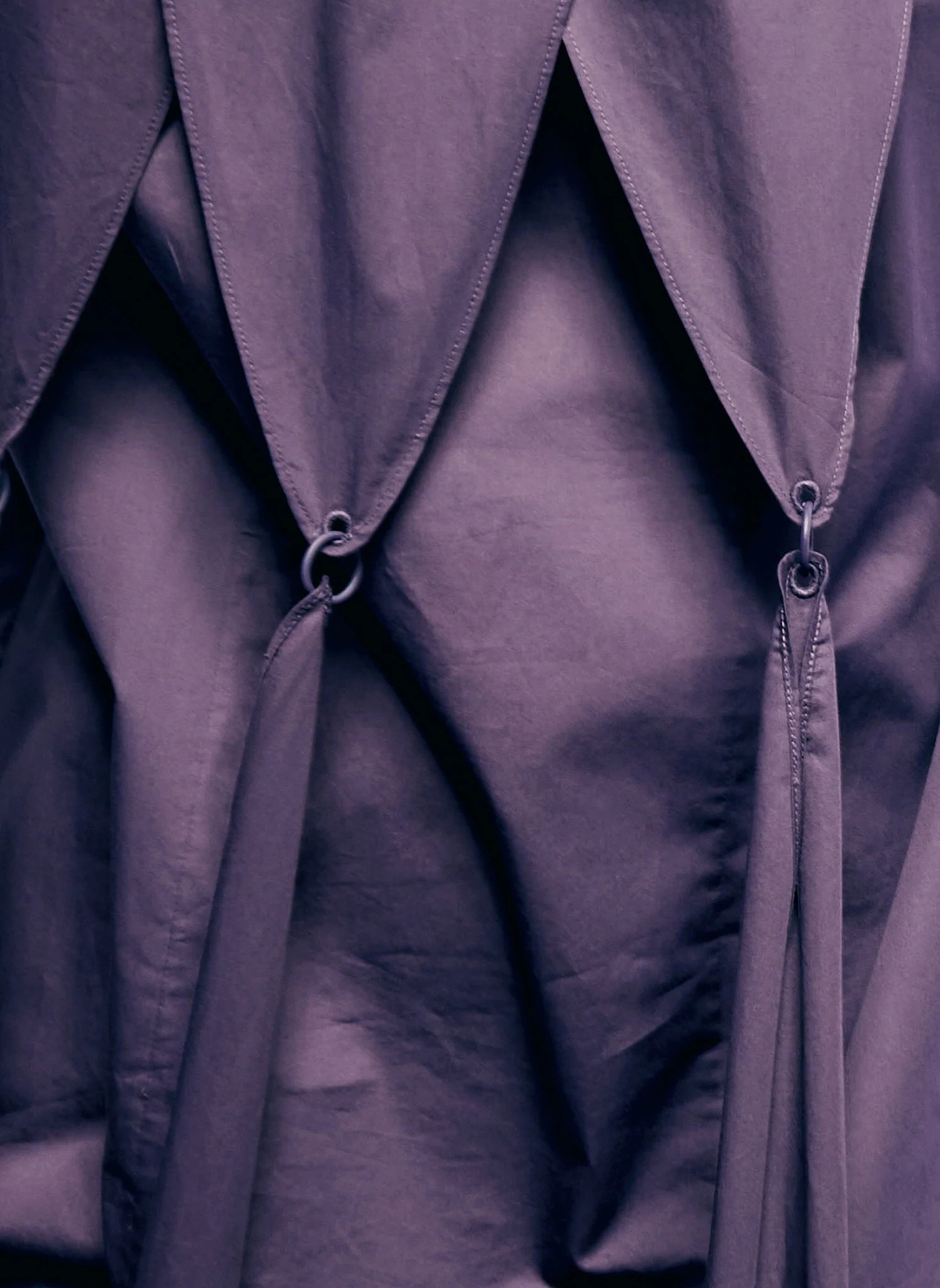 Eco Poplin Halter Paneled Dress - Image 8