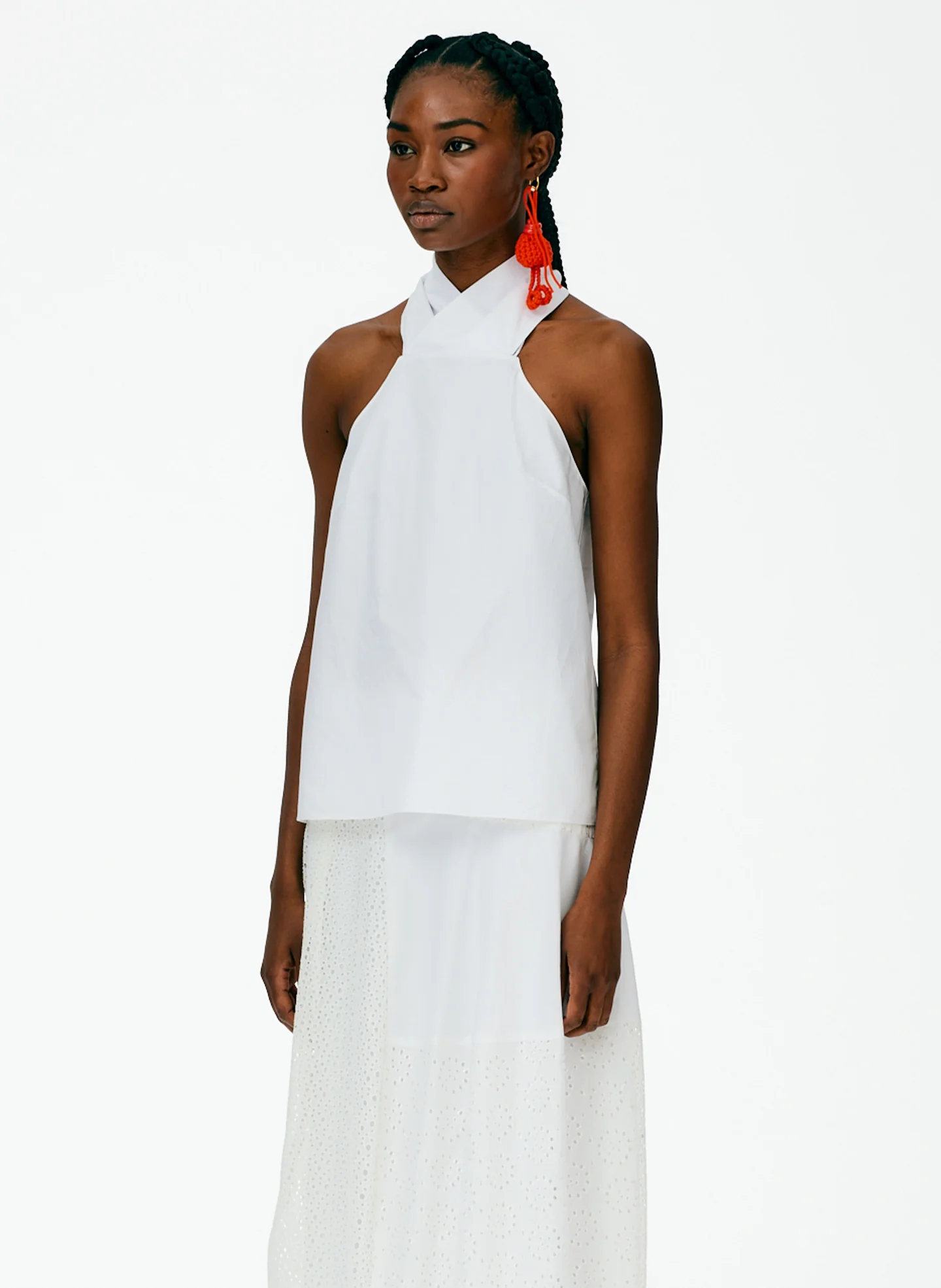 Eco Poplin Halter Top - Image 2