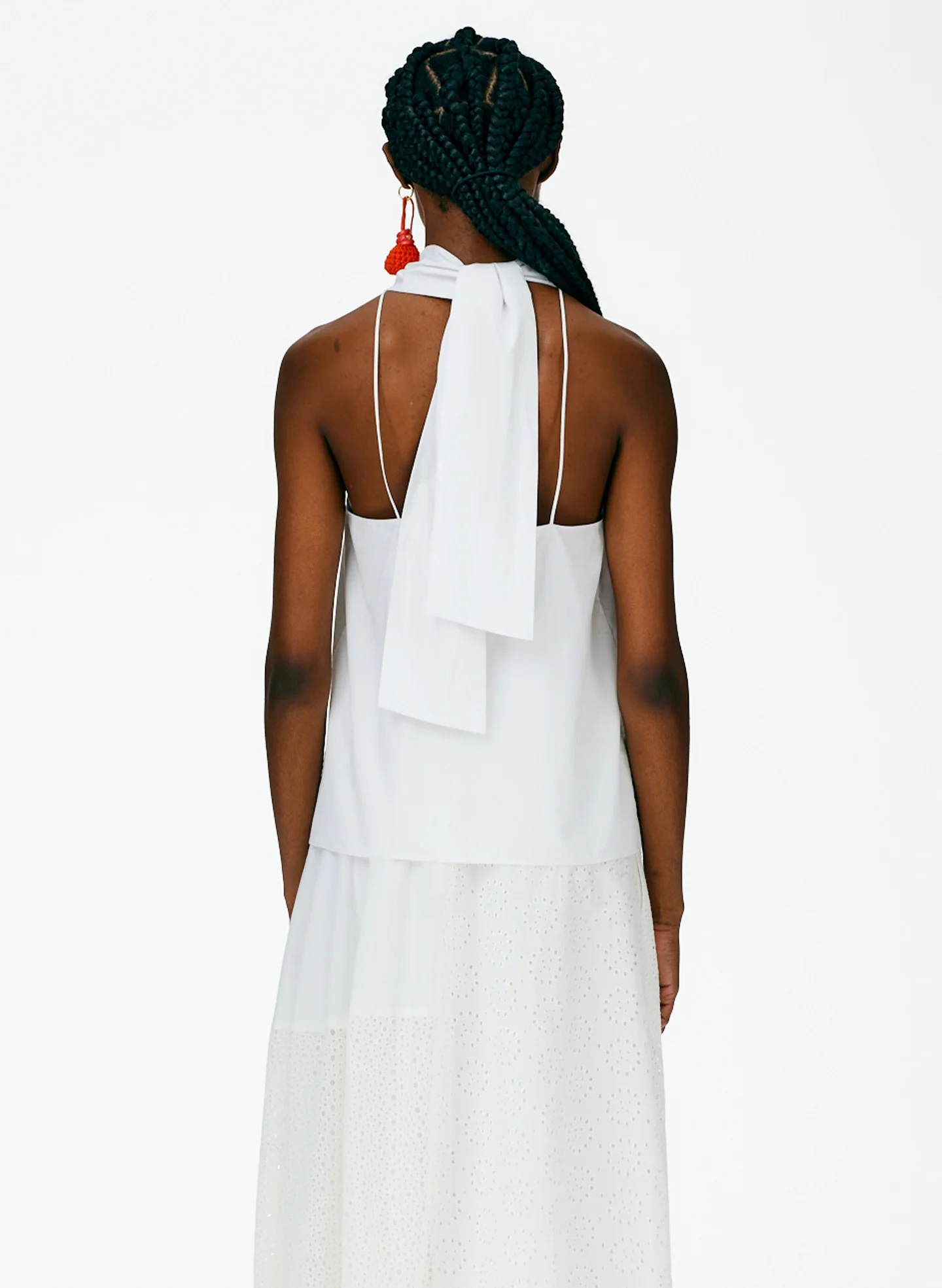 Eco Poplin Halter Top - Image 4