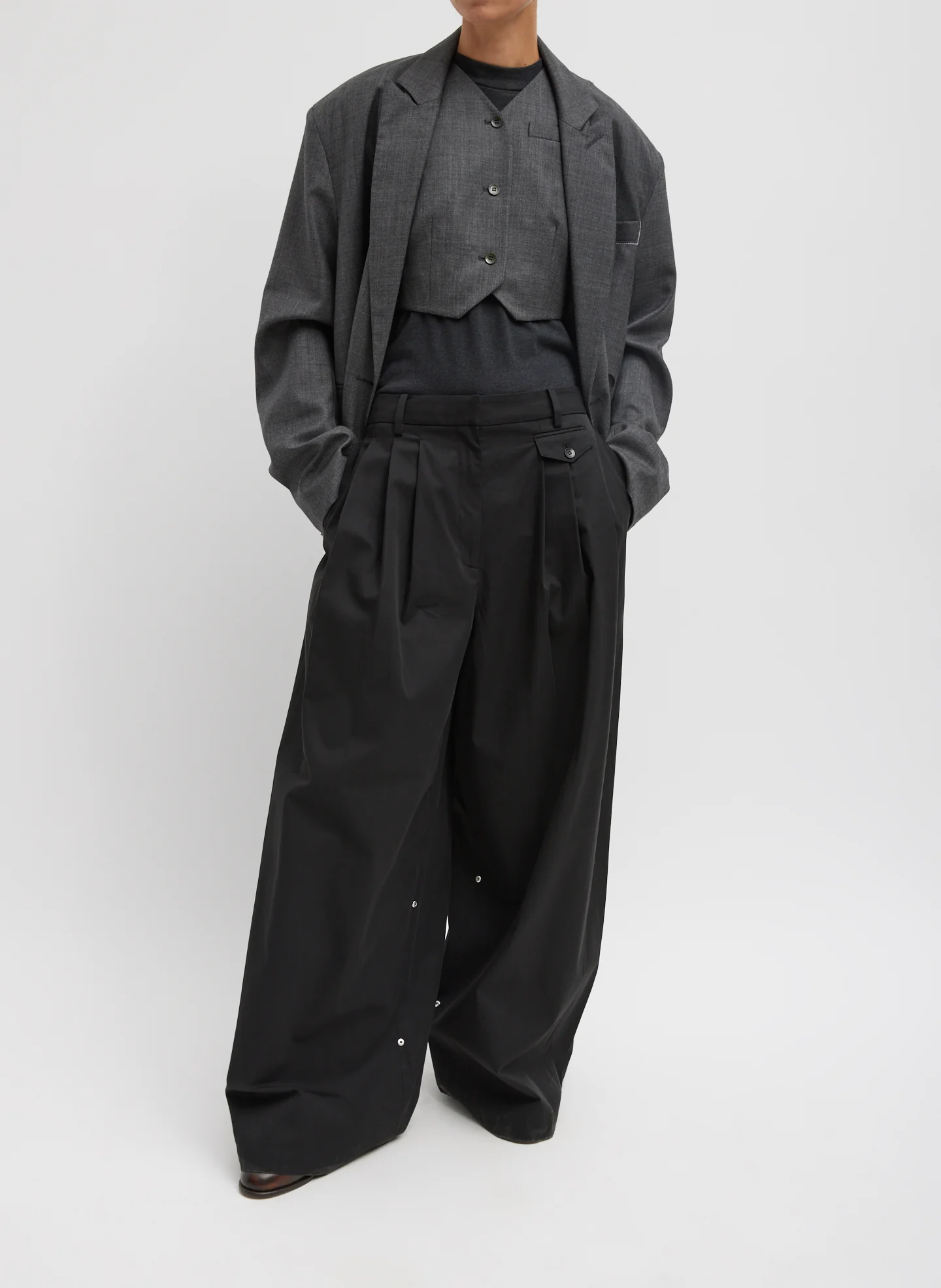 Ellis Suiting Shrunken Vest - Image 6