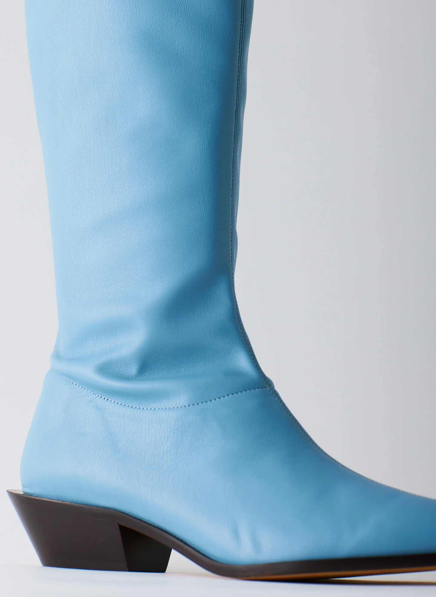 Bronson Faux Nappa Stretch Boot - Narrow Calf - Image 7