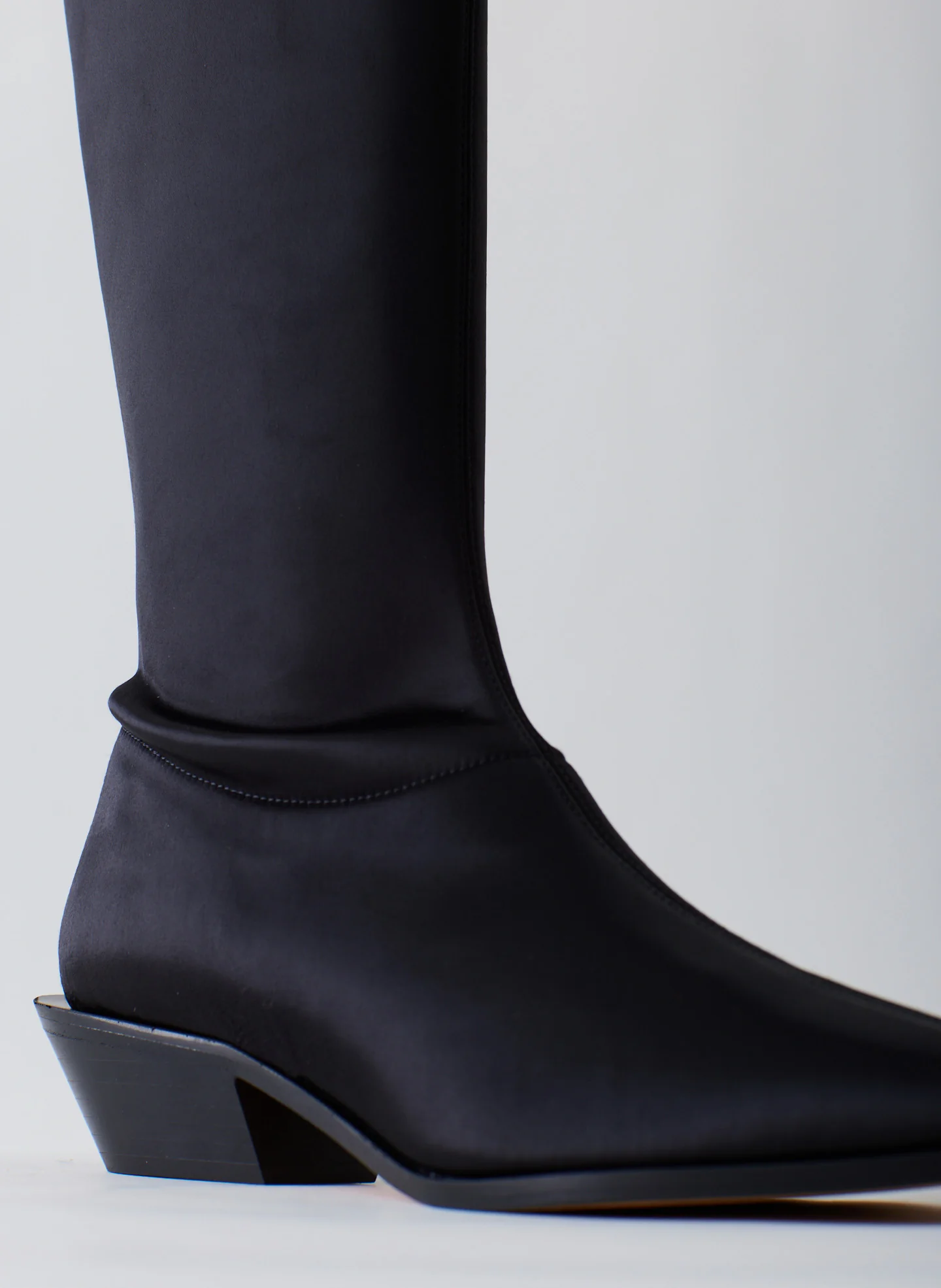 Satin Stretch Bronson Boot - Narrow Calf - Image 6