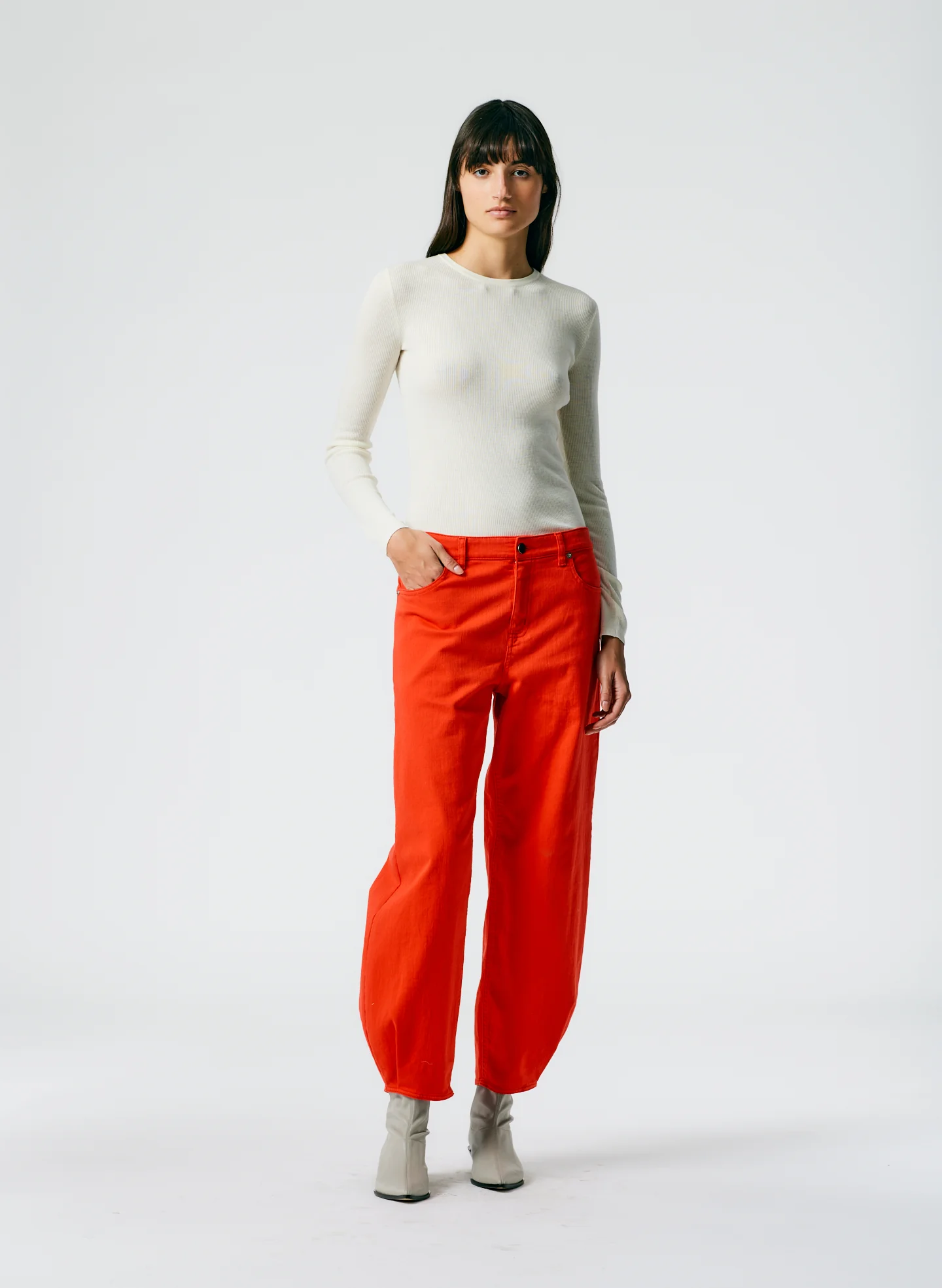 Garment Washed Twill Brancusi Jean - Regular - Image 5