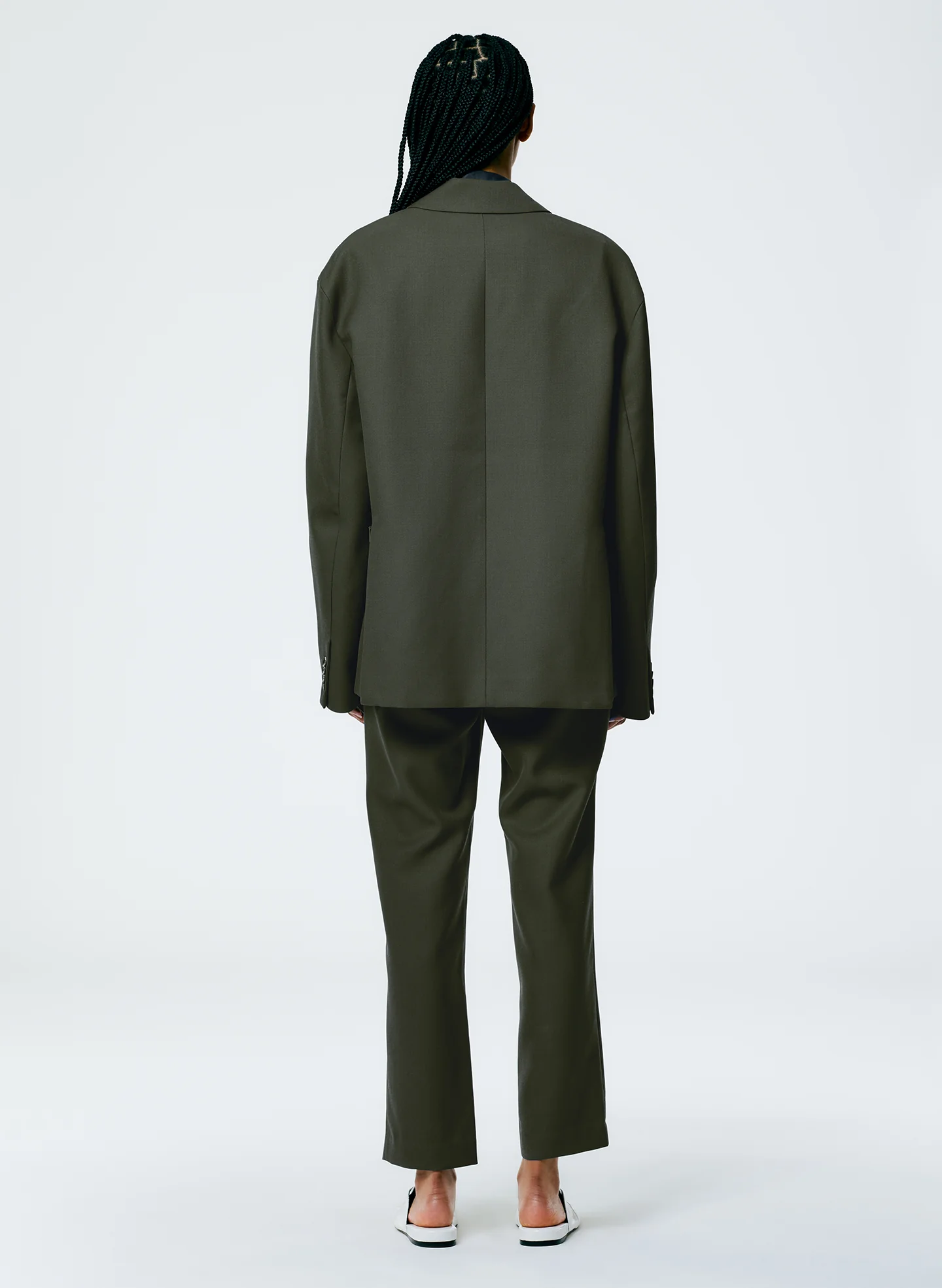 Grain De Poudre Liam Blazer With Slit Zipper Detail - Image 5