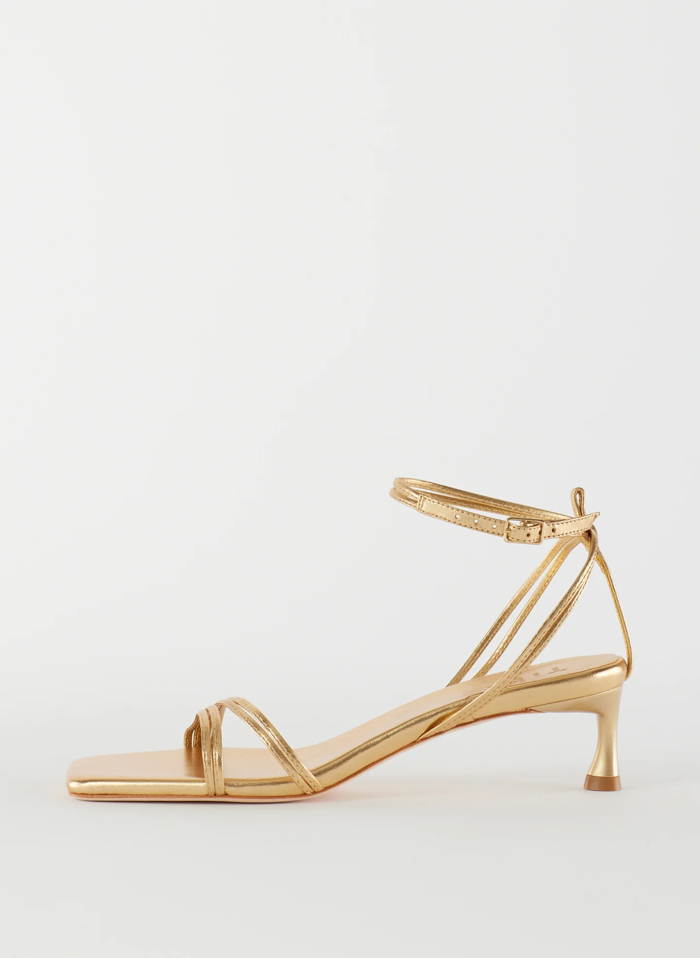Metallic Nappa Harper Sandal