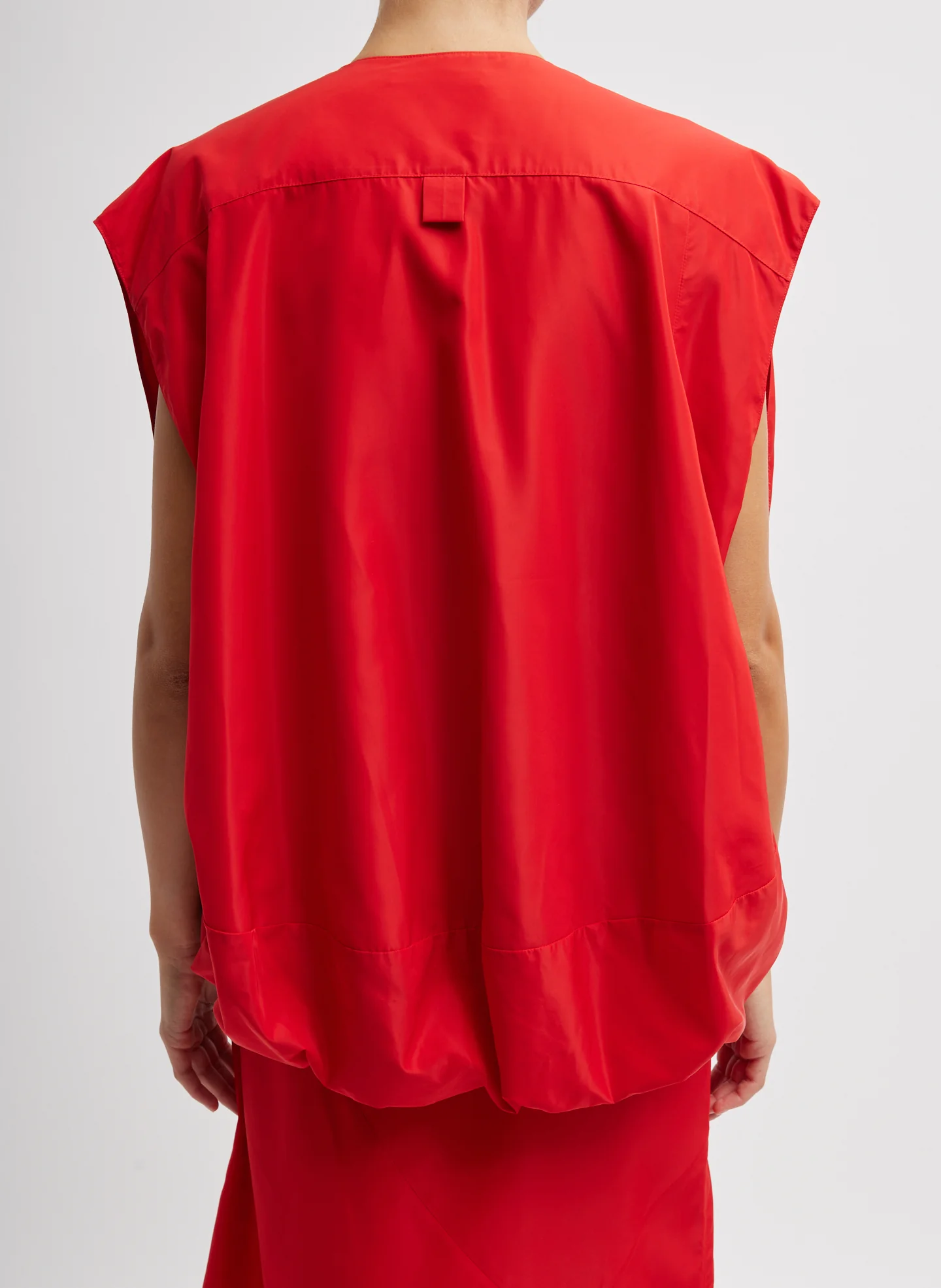 Italian Sporty Nylon Sleeveless Blousant Vest - Image 4