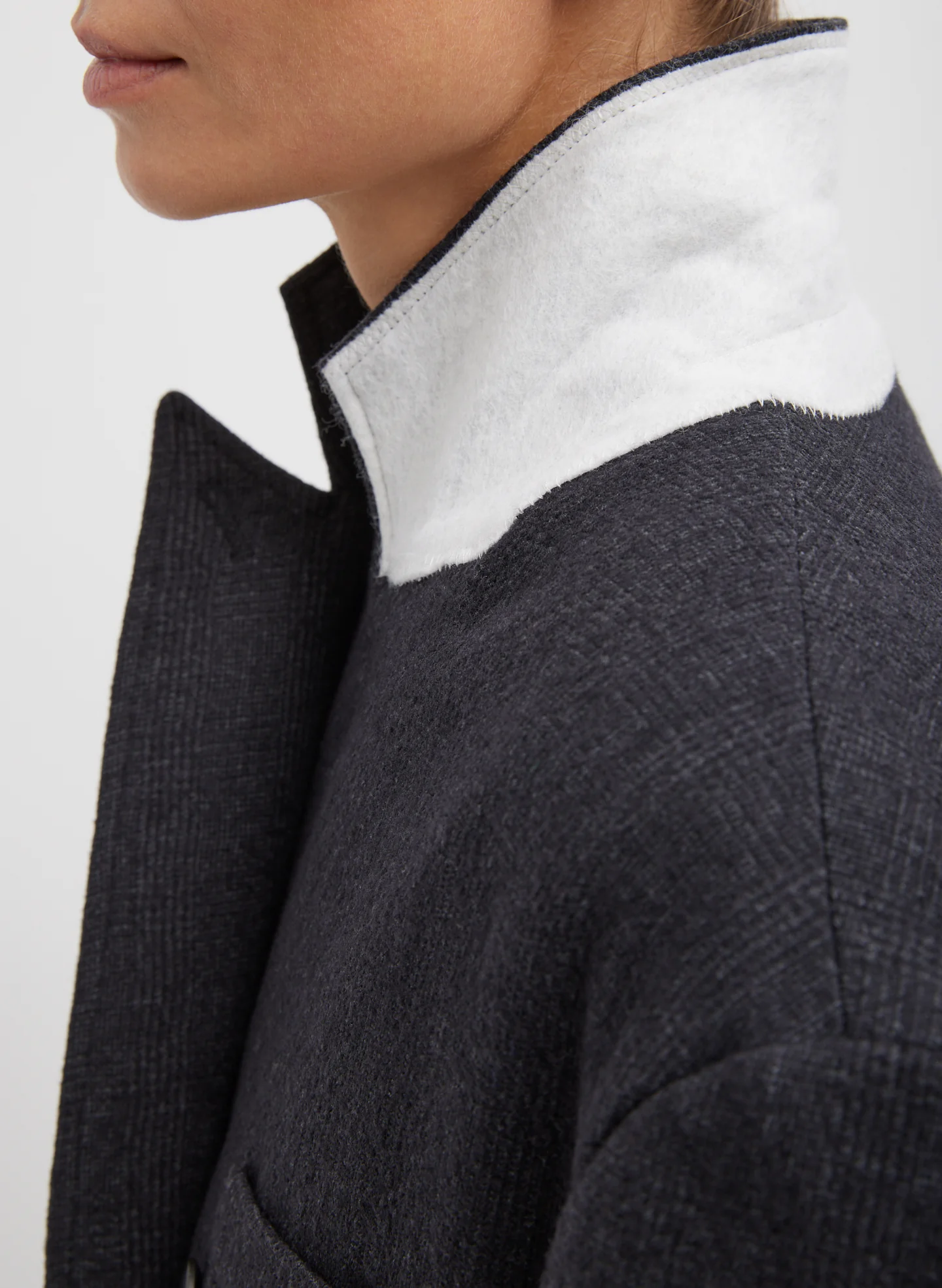 Kian Glenplaid Maxi Tux Coat - Image 4