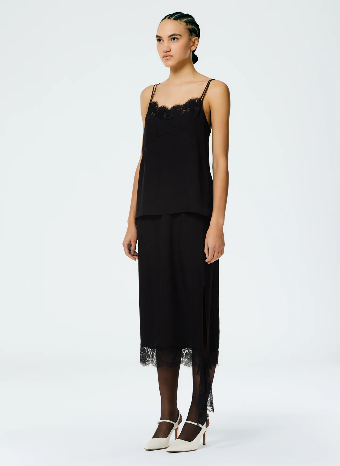 Lace Slip Skirt - Image 2