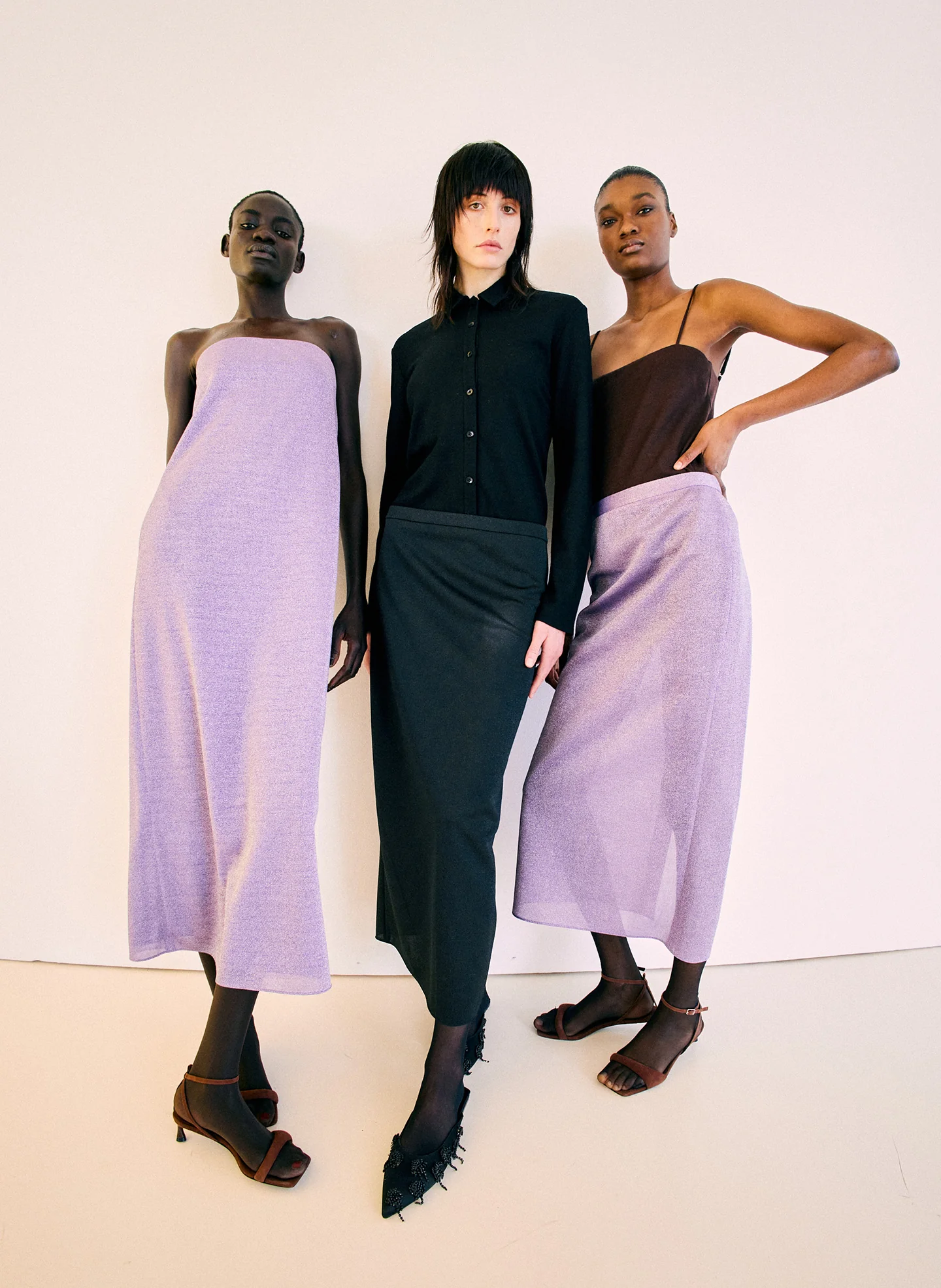 Lurex Haze Pencil Skirt - Image 2