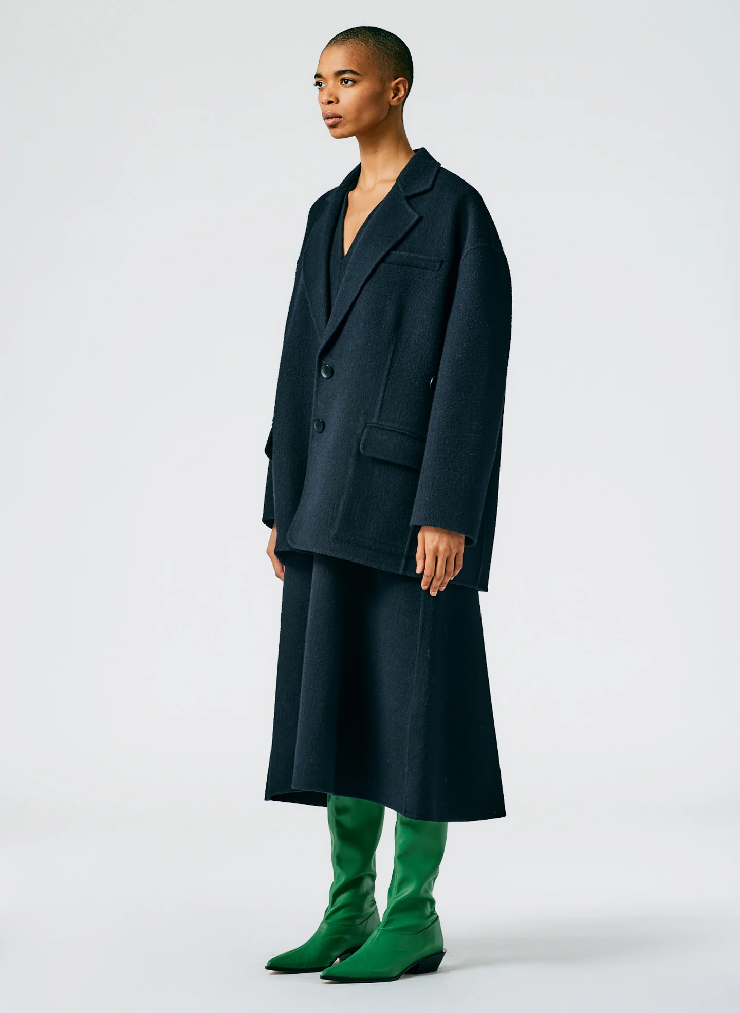 Luxe Double Faced Wool Angora Liam Blazer - Image 8