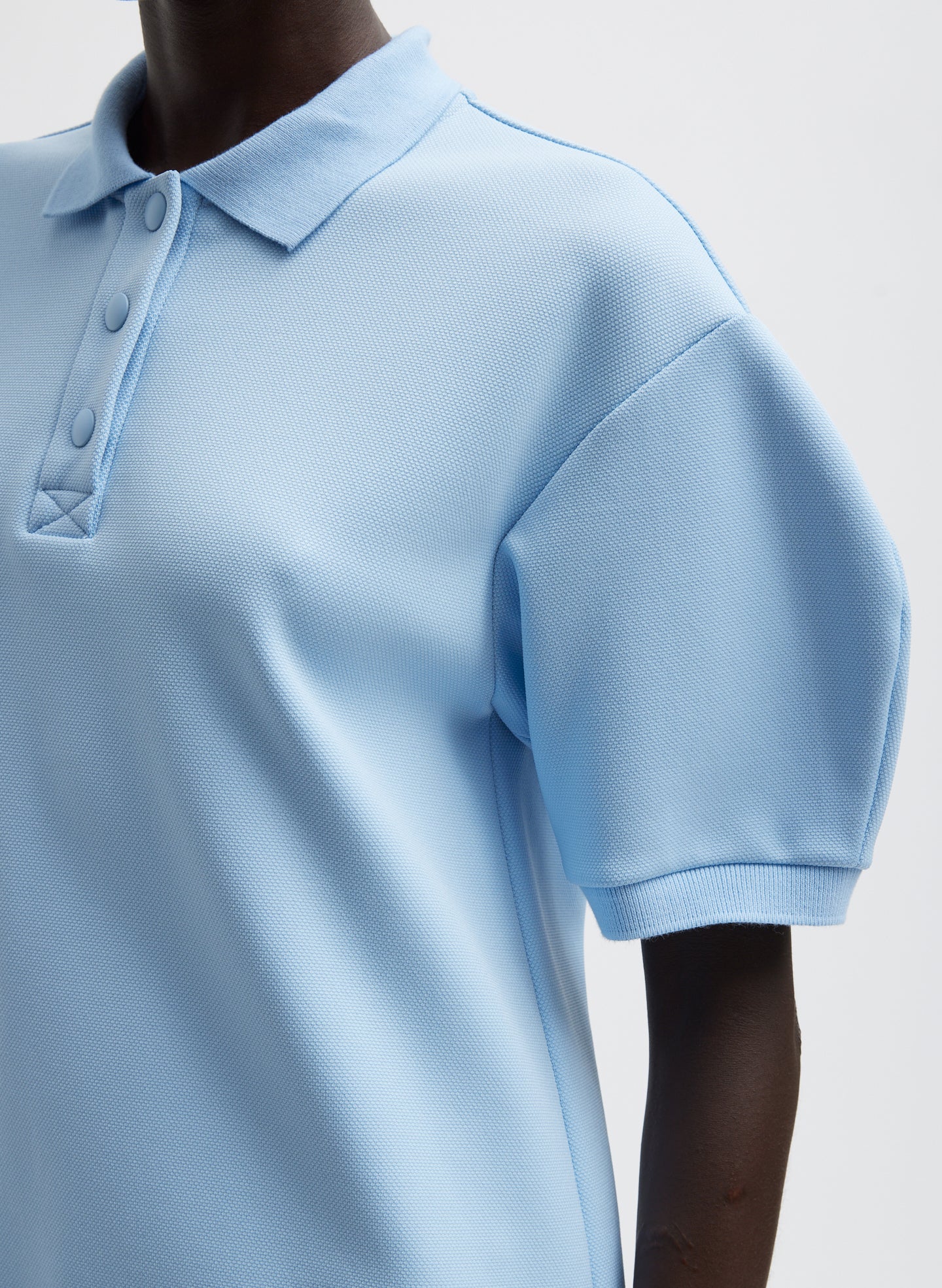 Luxe Pique Polo Shirt - Image 2