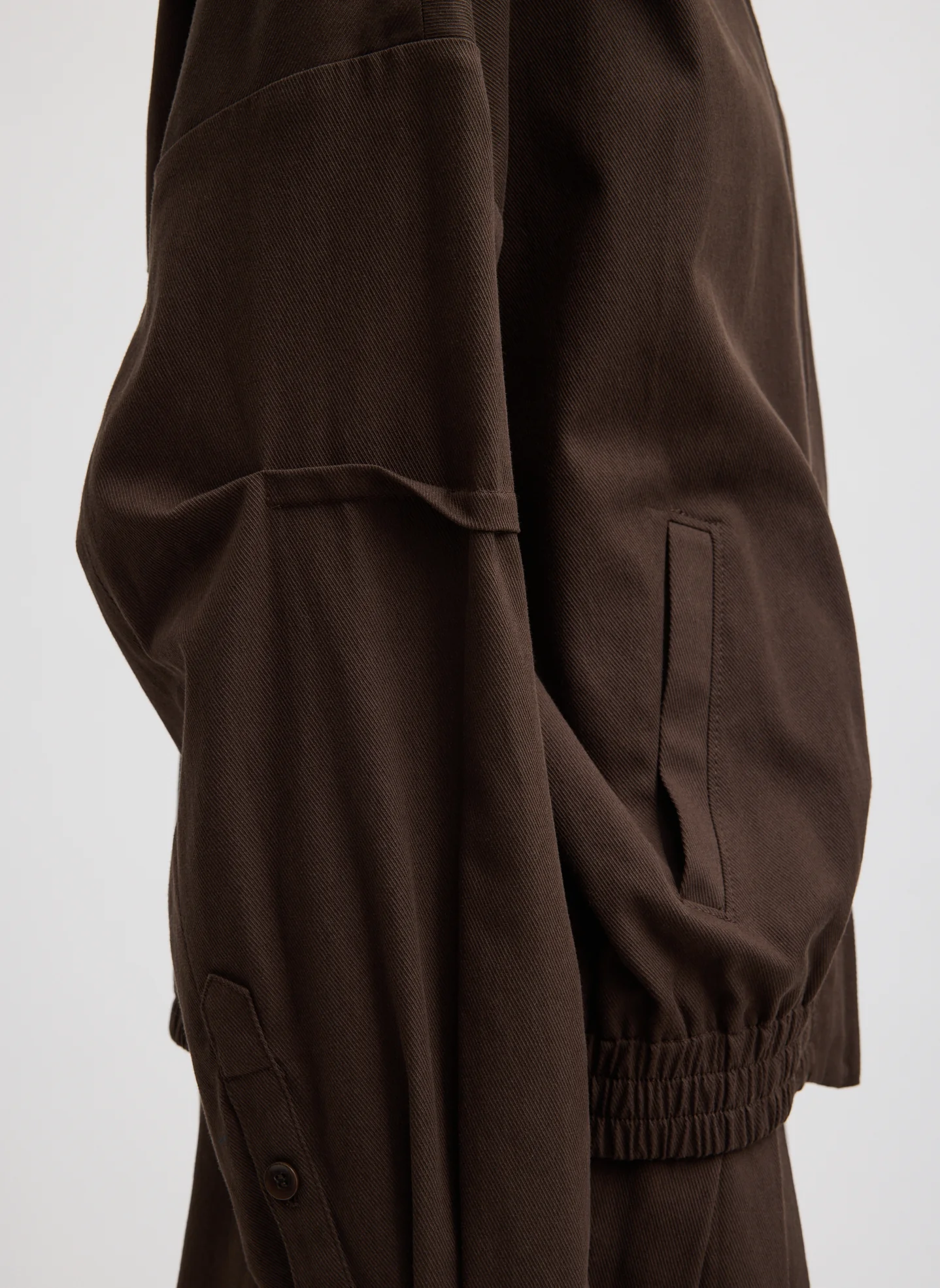 Luxe Spring Twill Bomber - Image 6