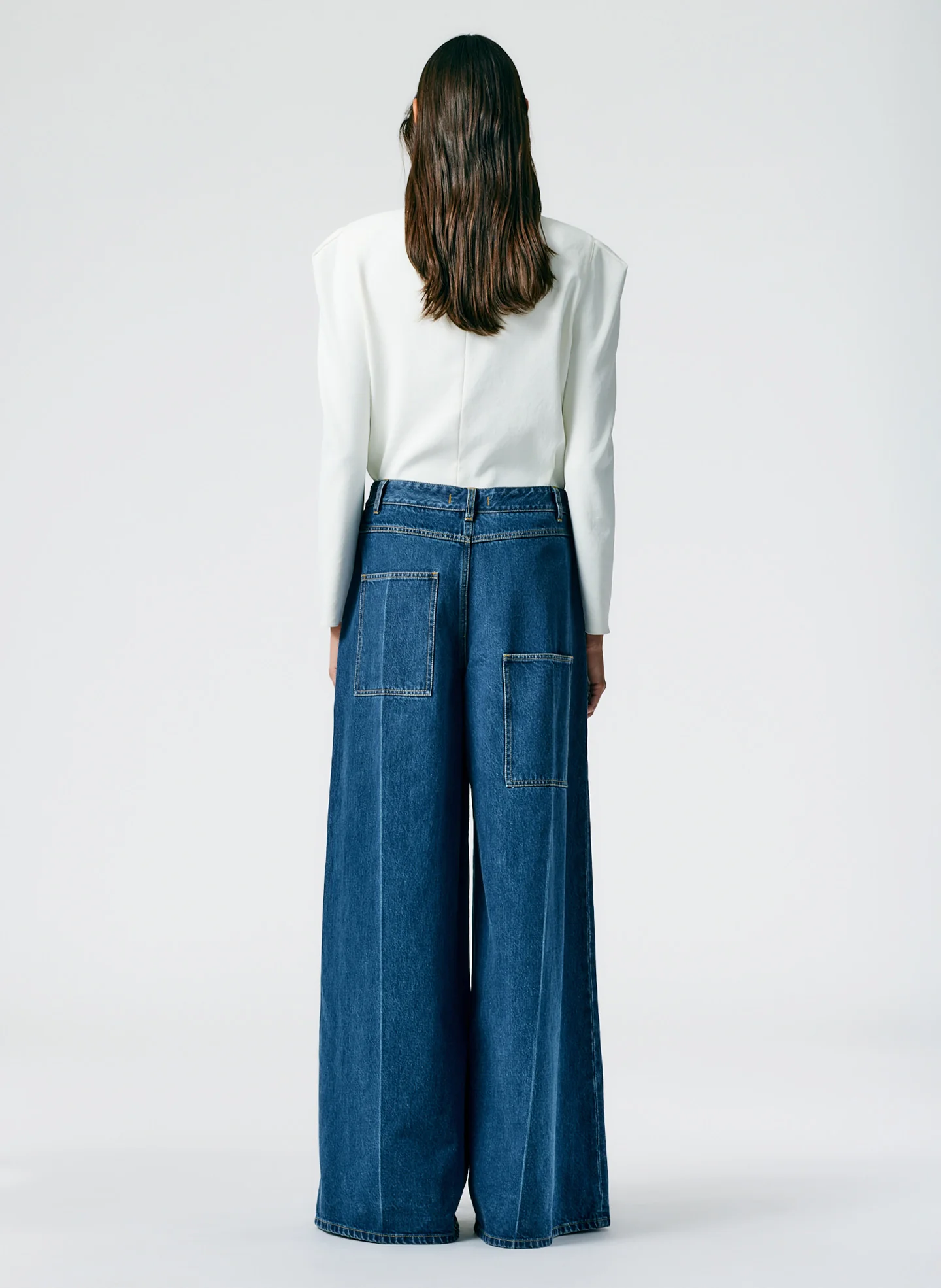 Medium Stone Wash Denim Murray Jean - Petite - Image 5