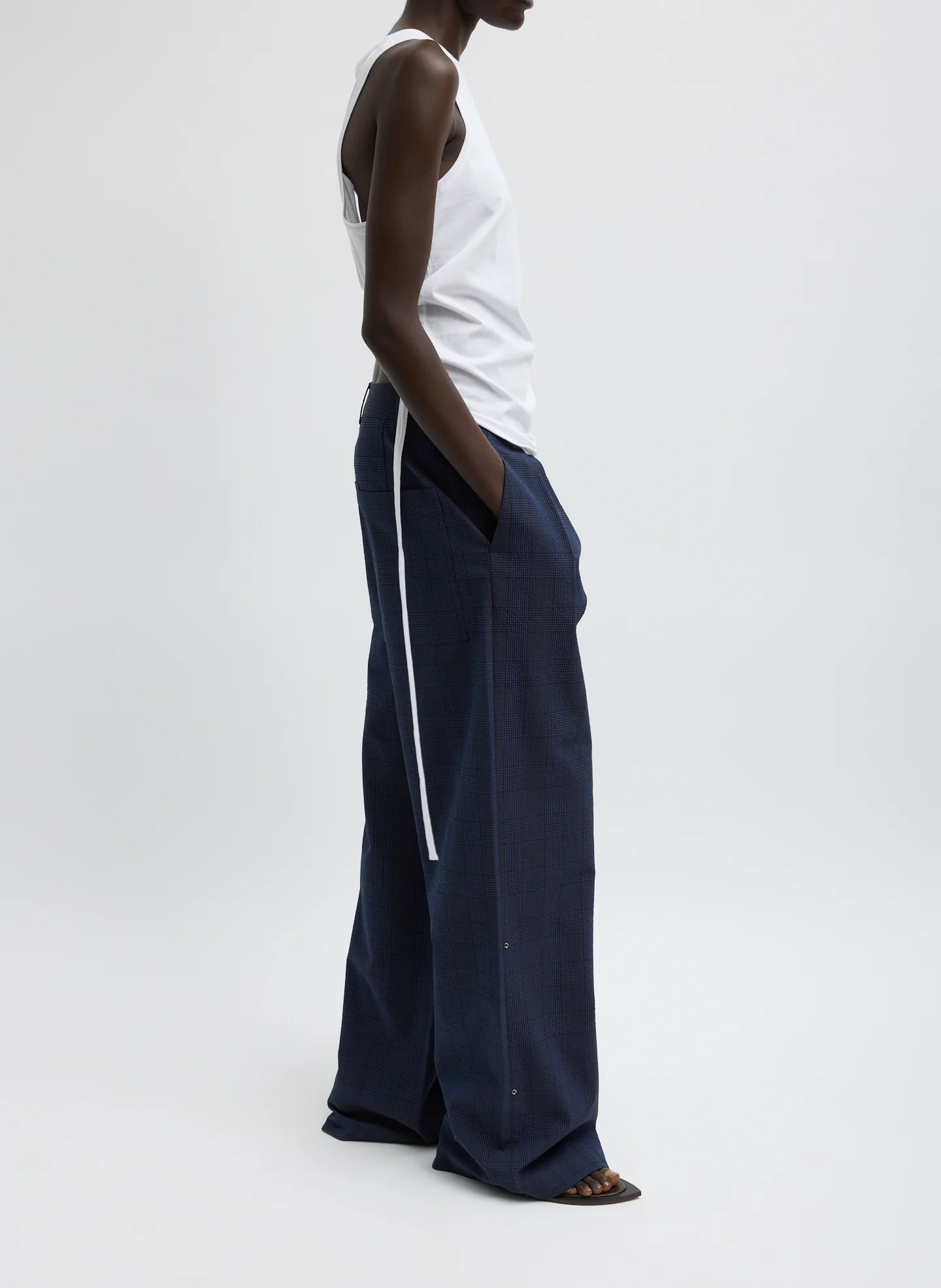 Menswear Crepon Stella Full Length Pant - Image 3
