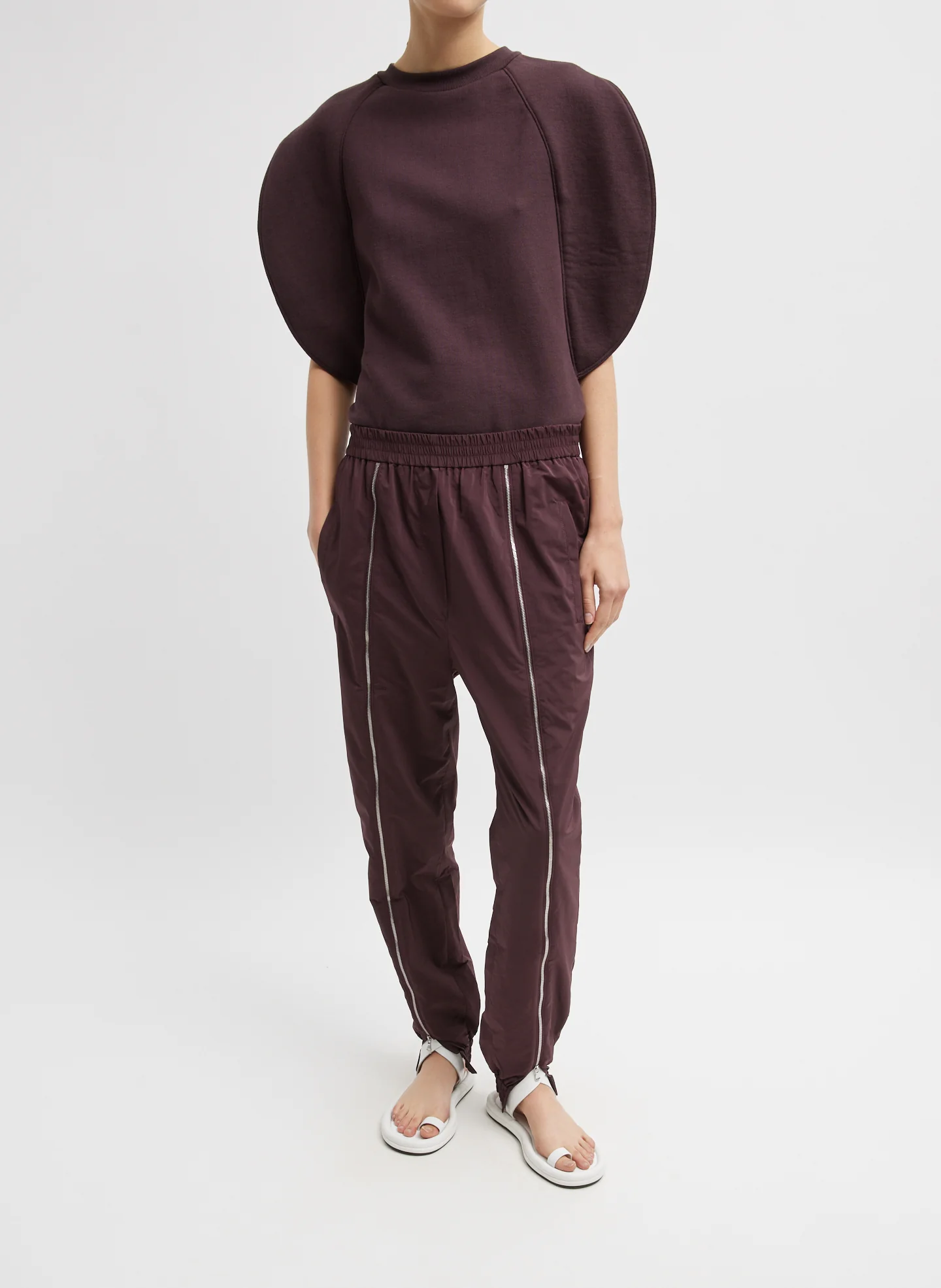 Nylon Zipper Jogger
