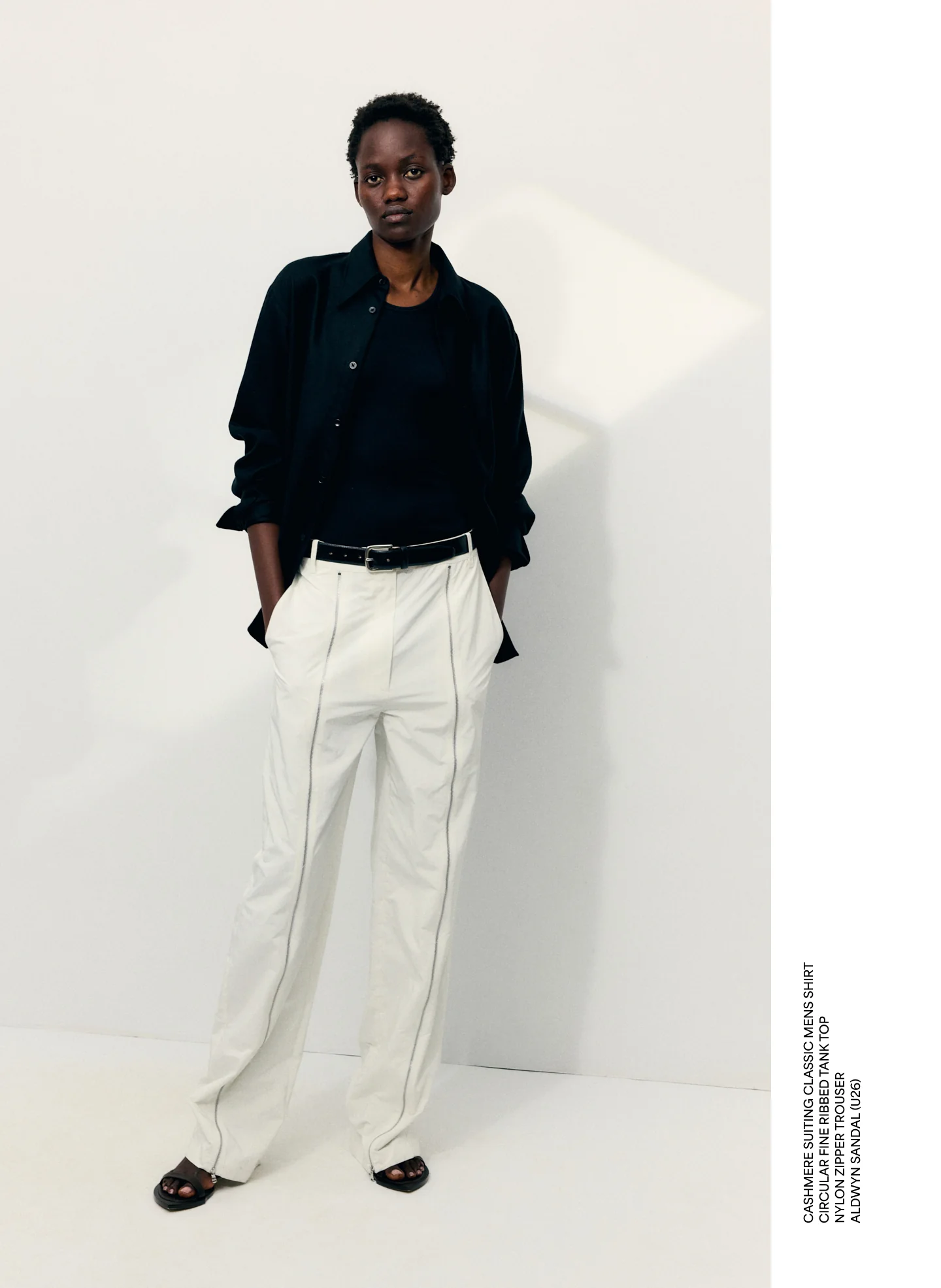 Nylon Zipper Trouser - Image 2