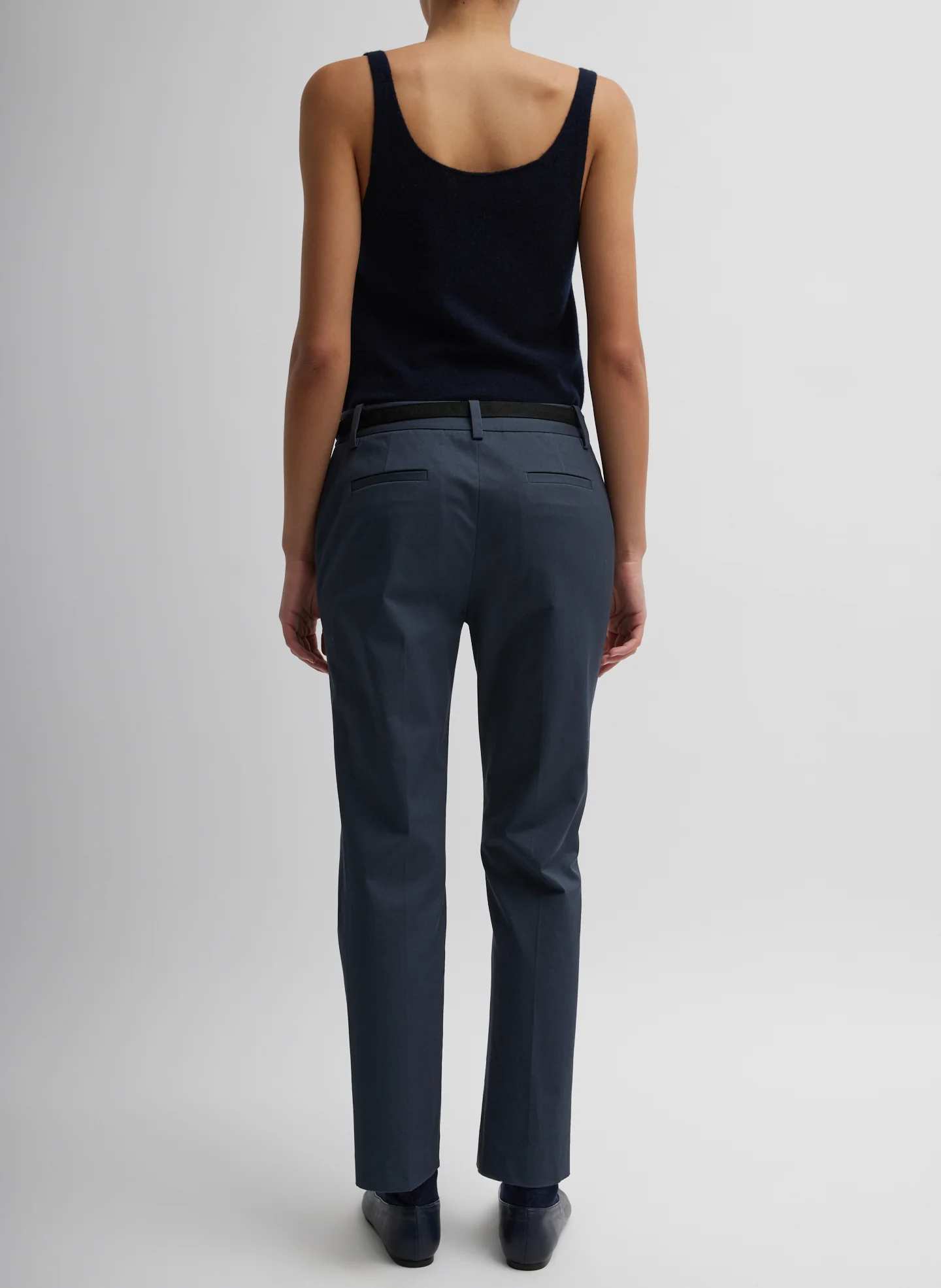 Oliver Cotton Stretch Tricotine Lennon Ankle Pant - Image 5