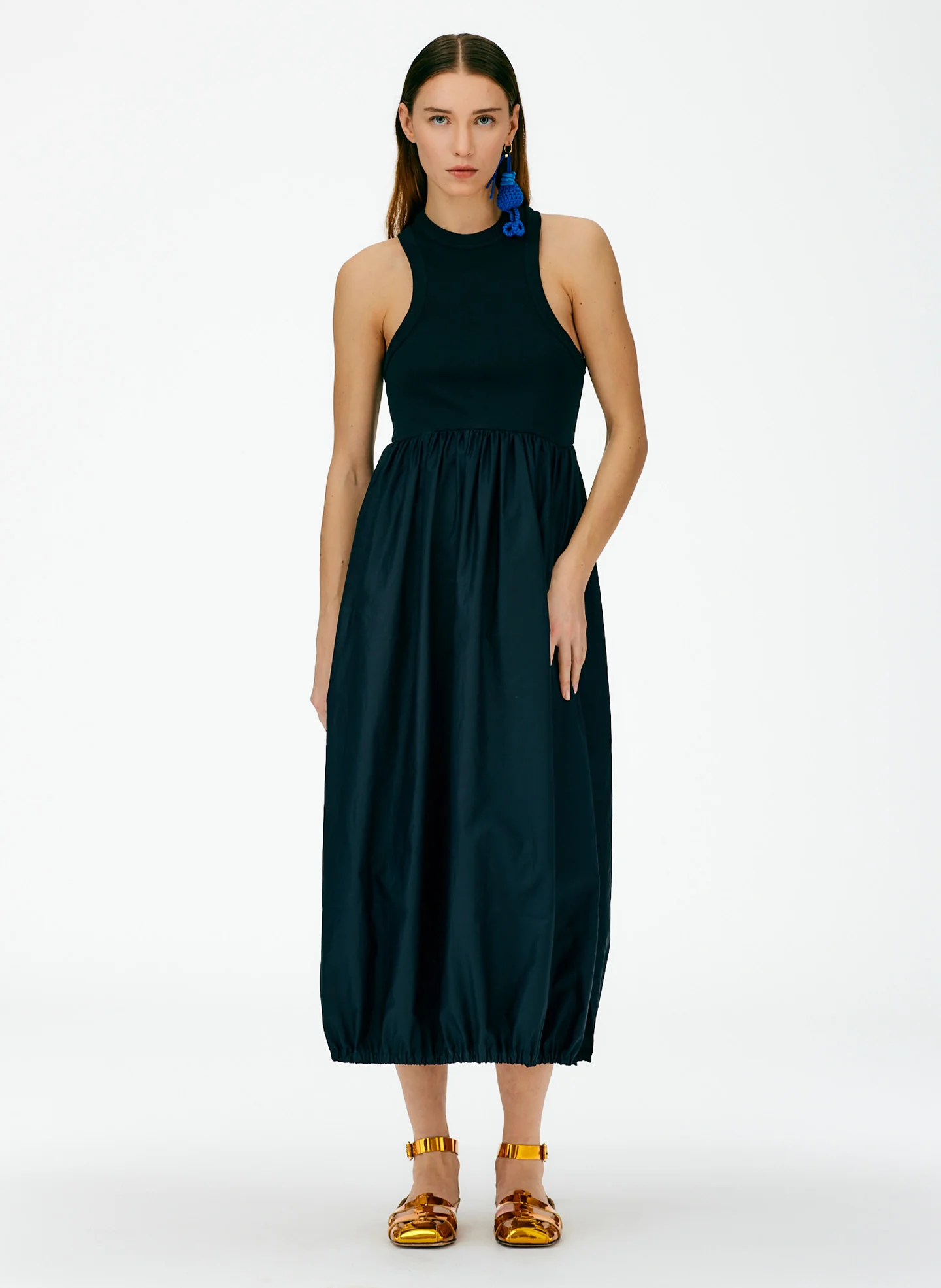 Ribbed Tank Balloon Dress - Image 5