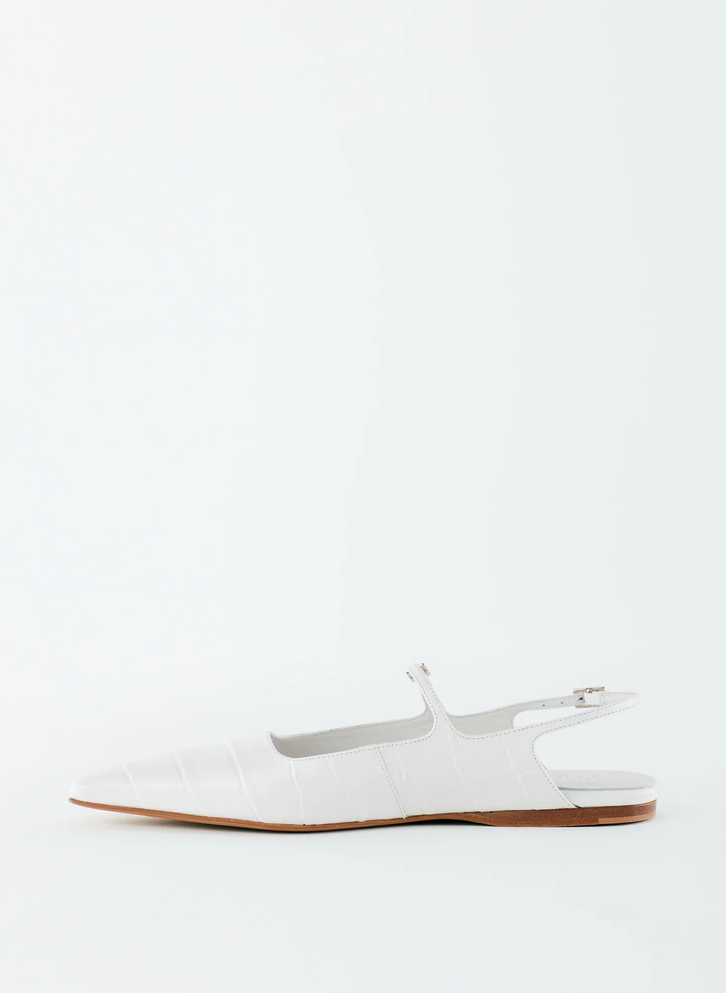 Croc Print Rudy Flat - Image 2