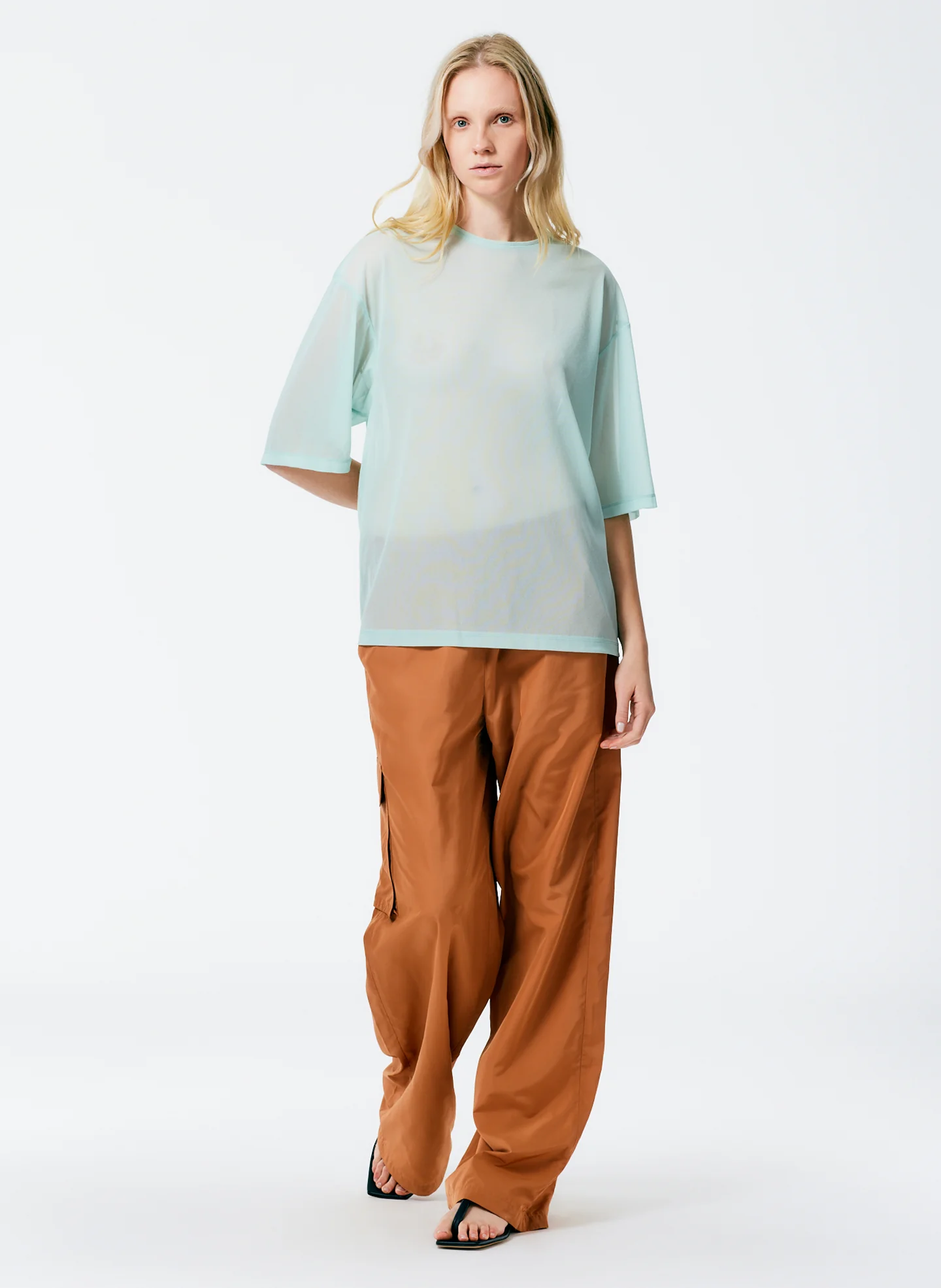 Sheer Gauze Easy T-Shirt - Image 8