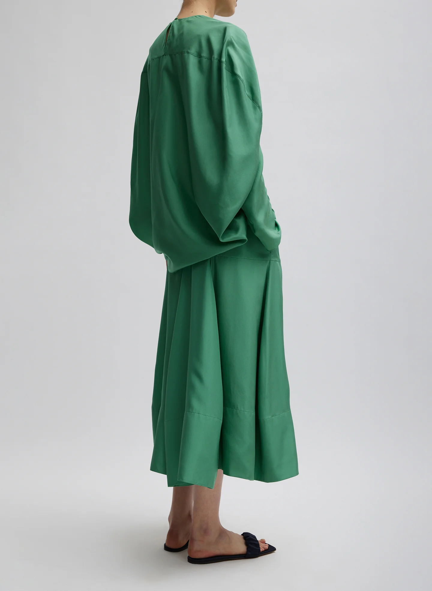 Silk Habutai Circular Top - Image 7