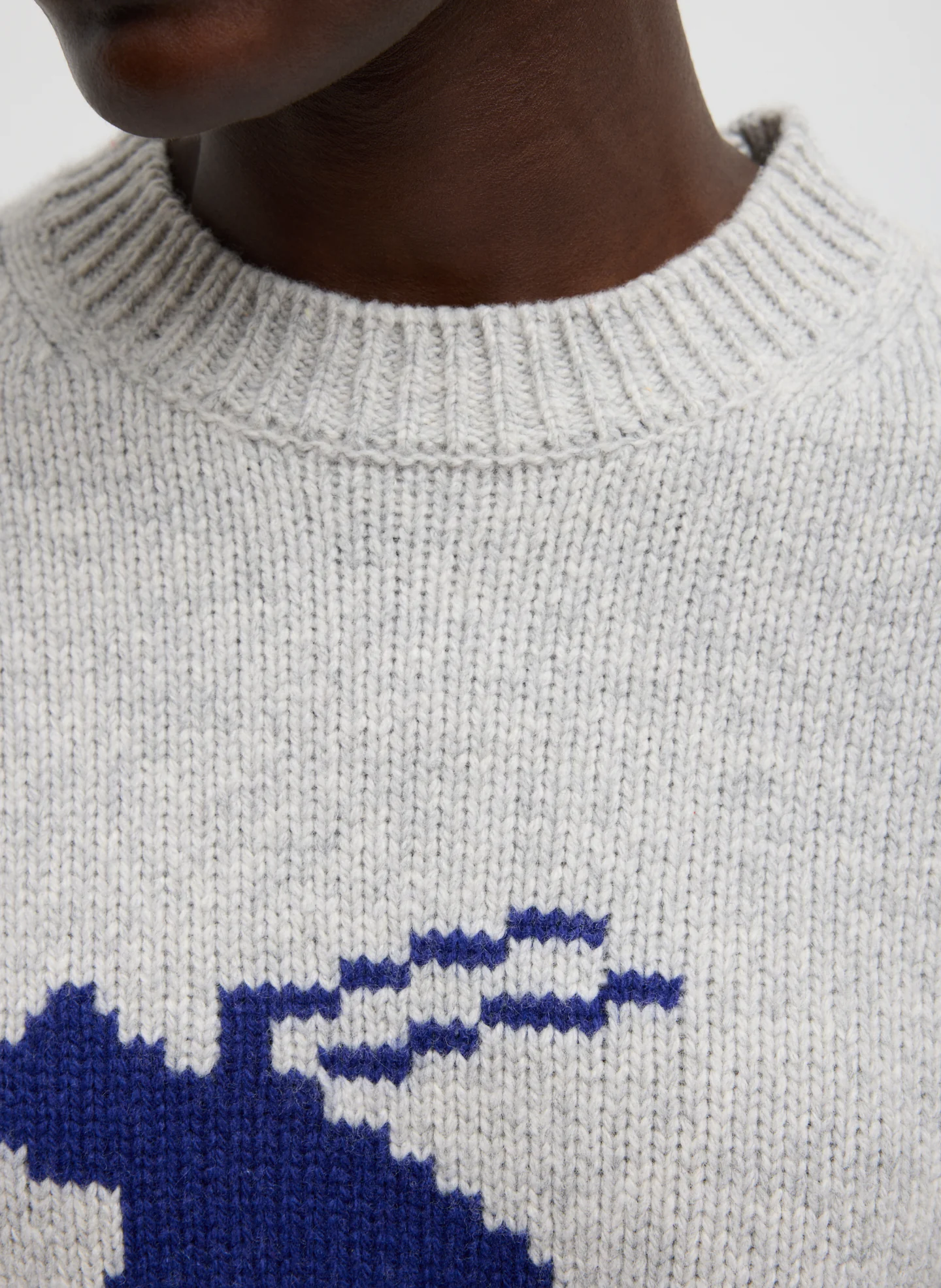 Soft Wool Ski Shrunken Sweater - Image 6