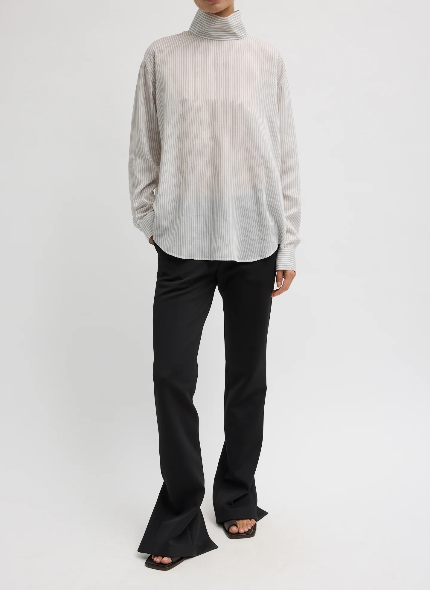 Spring Bonded Twill Elfie Trousers With Slits - Image 7