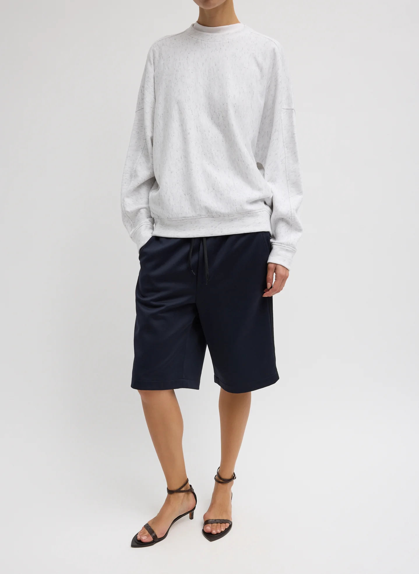 Spring Tweedy Sweatshirting Crewneck Sweatshirt - Image 5