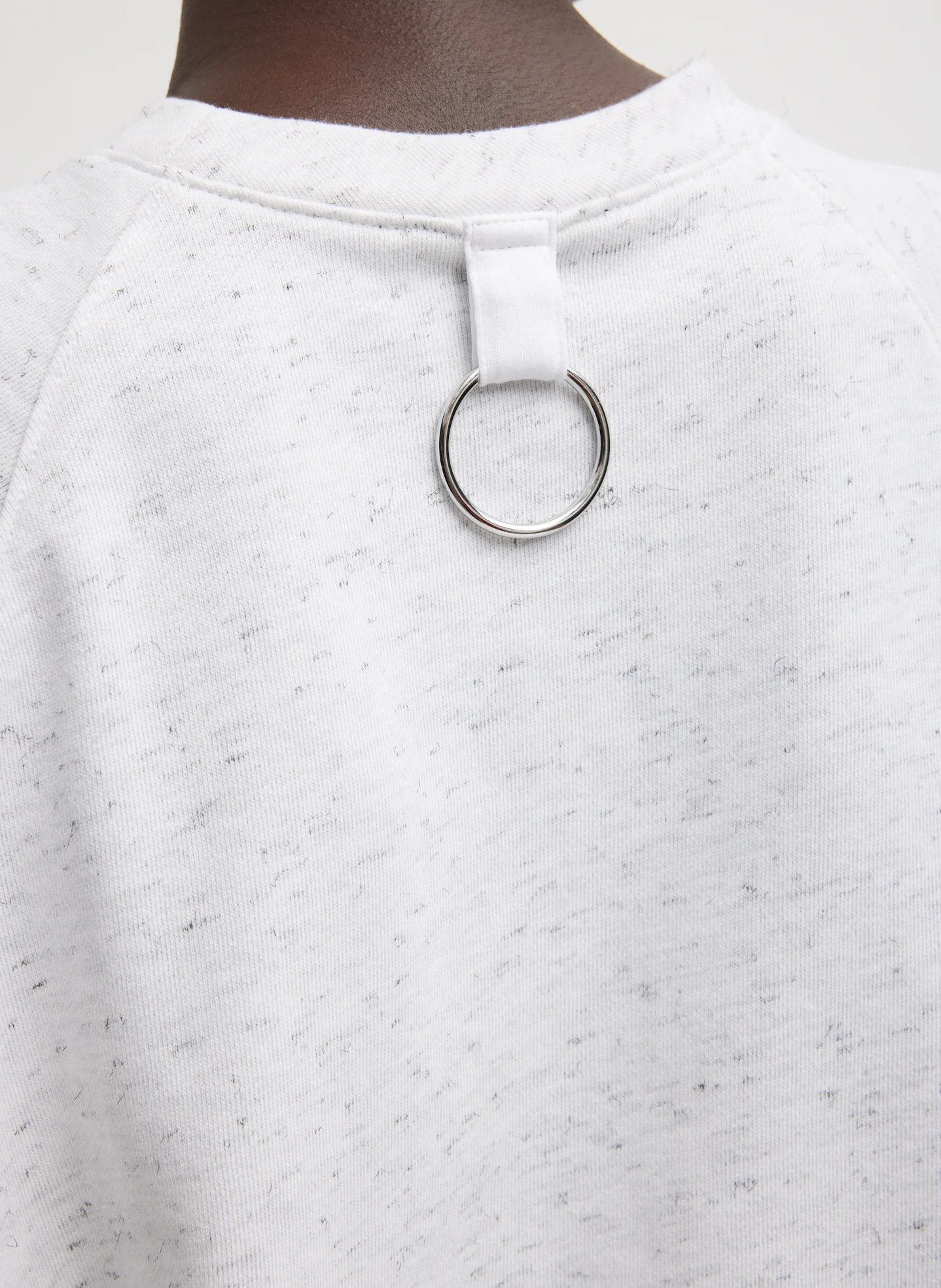 Spring Tweedy Sweatshirting Sleeveless Easy Top - Image 9