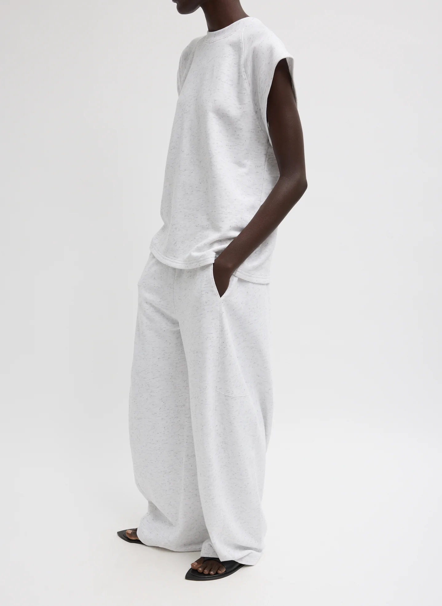 Spring Tweedy Sweatshirting Winslow Pant - Image 2