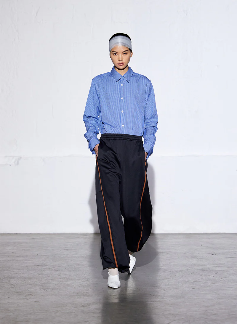 Striped Shirting Charlie Men's Slim Shirt - Image 2