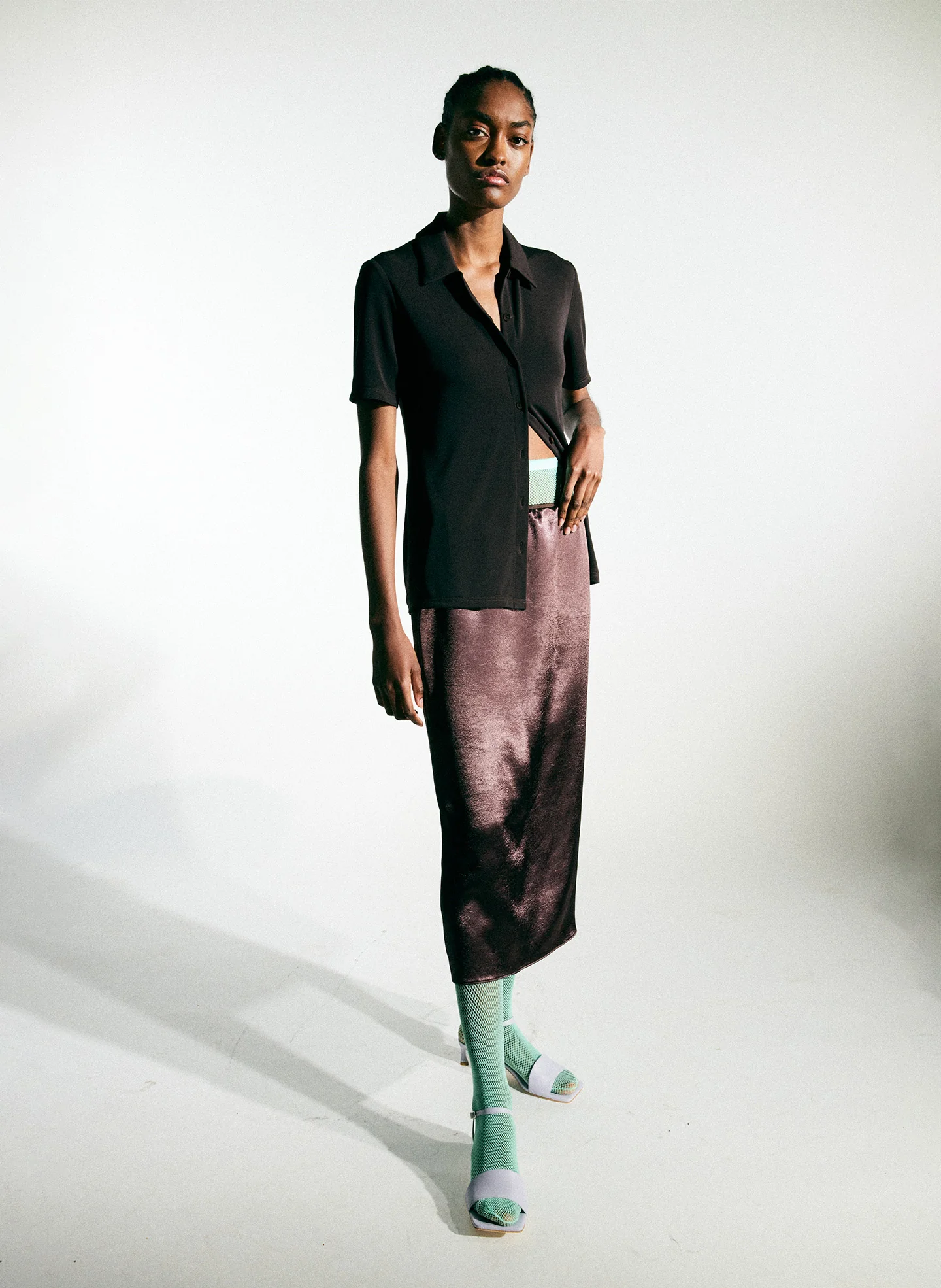 Summer Satin Slip Skirt - Image 2