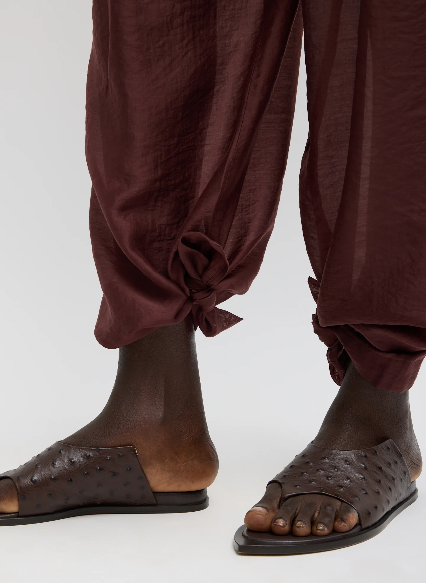 Summer Voile Stella Pant With Slit Detail - Image 8