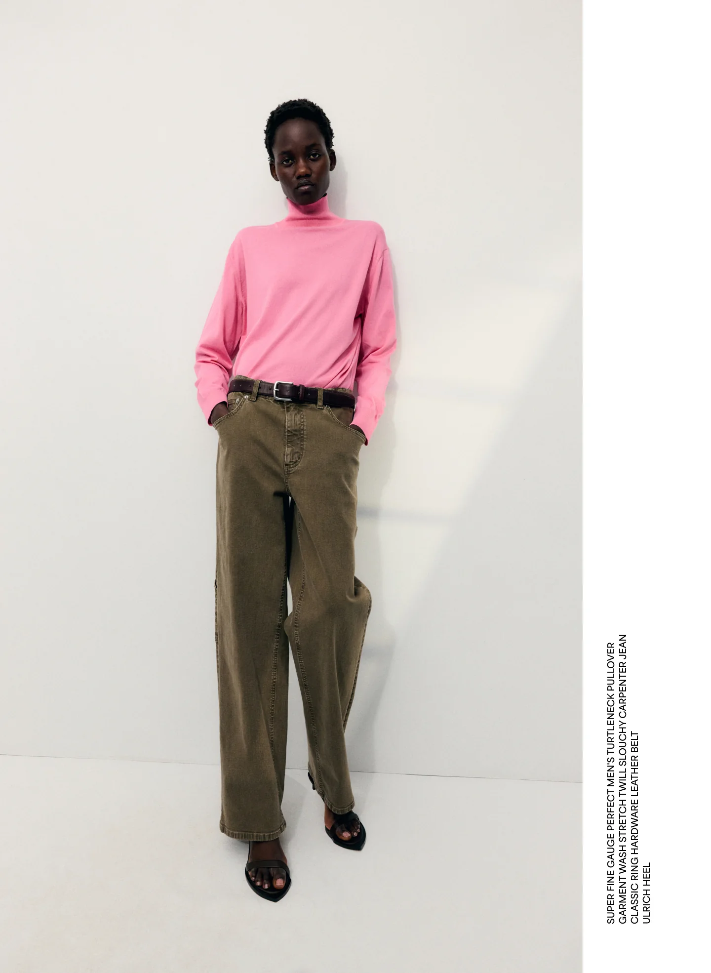 Super Fine Gauge Perfect Men's Turtleneck Pullover - Image 2